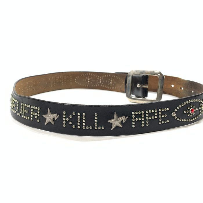 Bape Bape Leather Belt Vintage RARE ! Size 32 - 6 Thumbnail