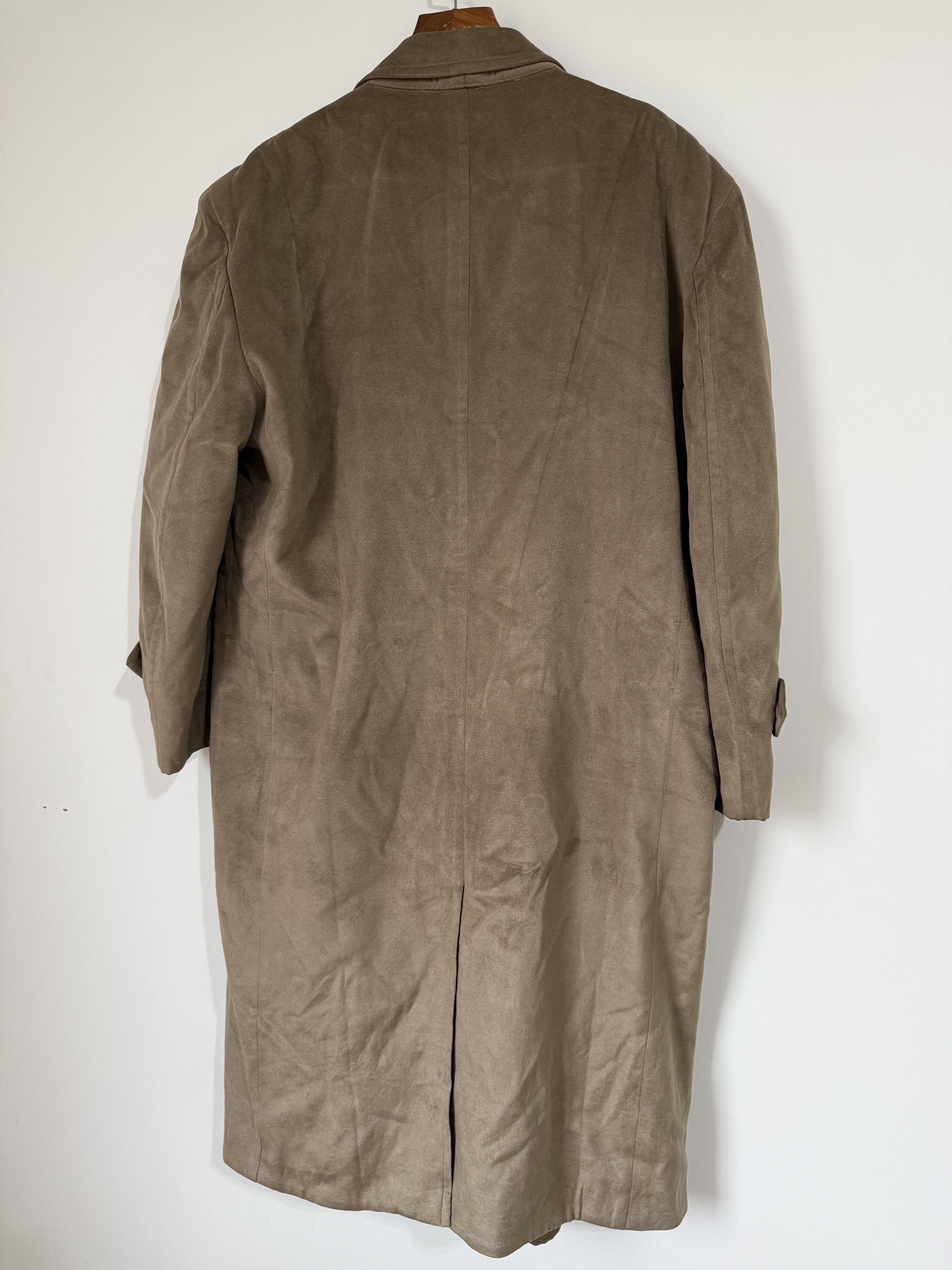Yves Saint Laurent 1990s Yves Saint Laurent Diffusion Homme Silk Wool Overcoat Size US S / EU 44-46 / 1 - 6 Thumbnail