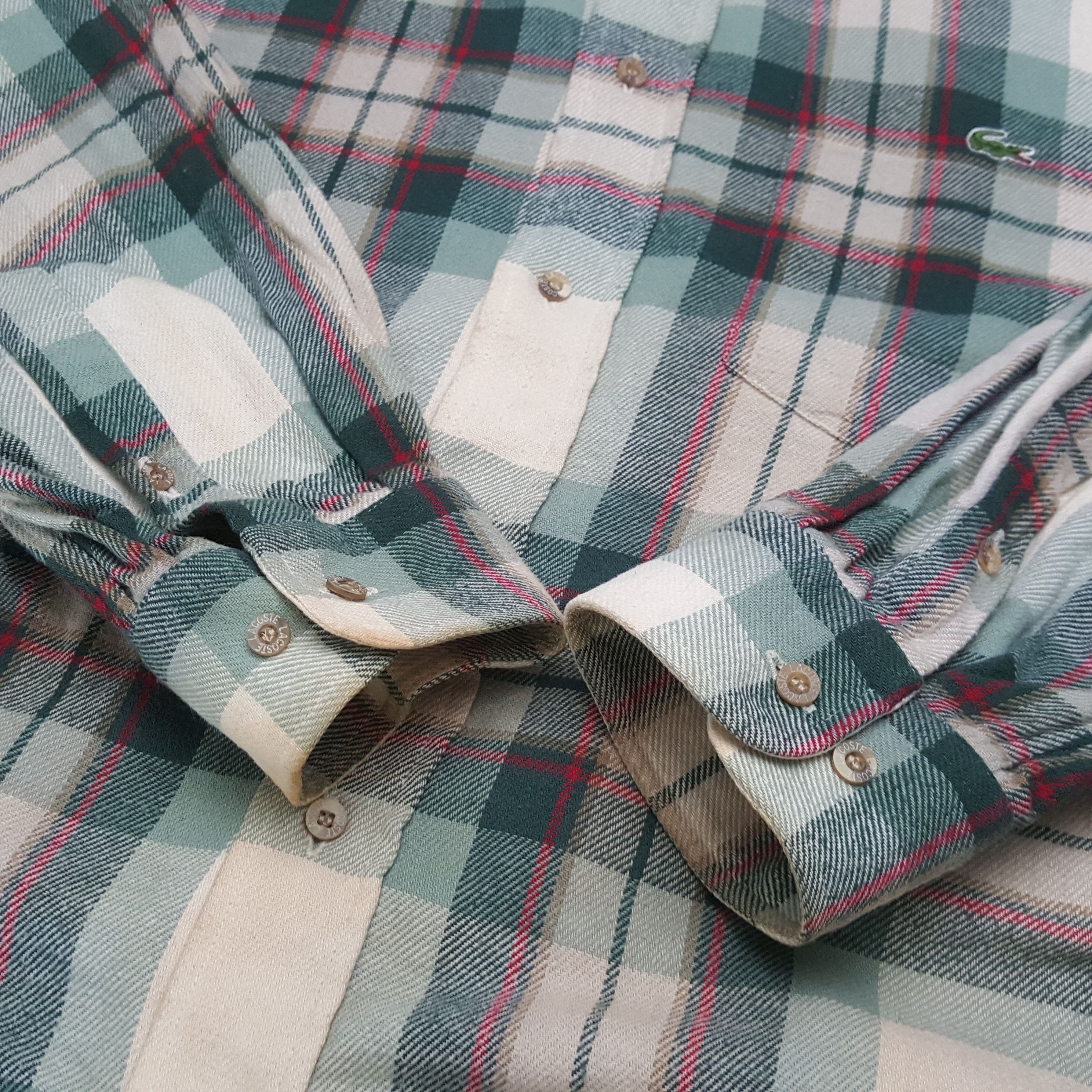 Lacoste CHEMISE LACOSTE Casual Style Shirt C285N71 Size US XXL / EU 58 / 5 - 7 Thumbnail