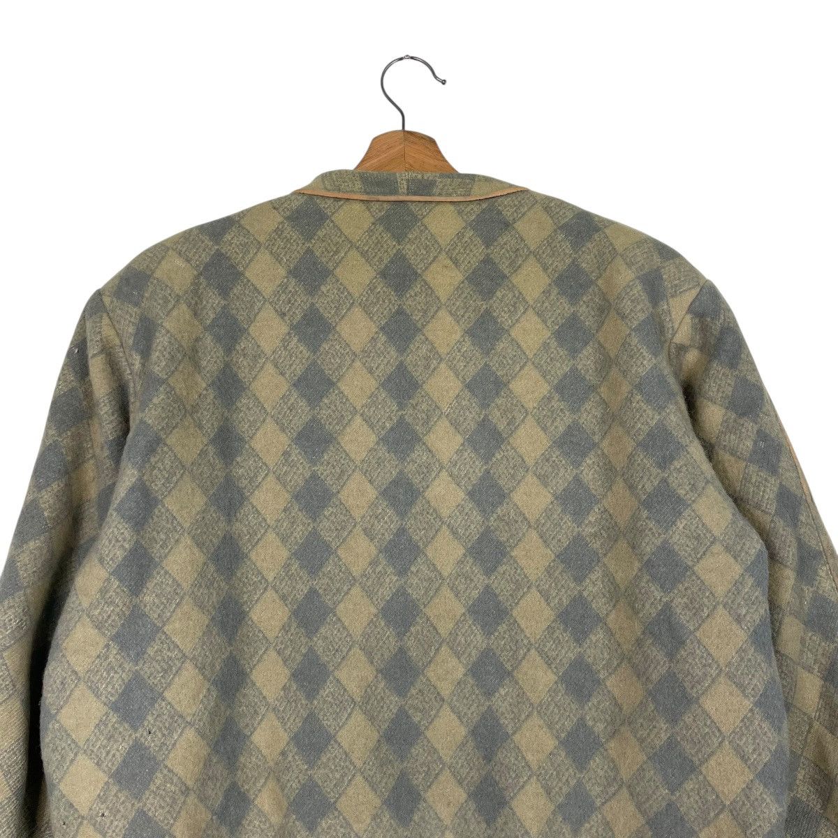 BIGI Men's Bigi Argyle Cardigan Jacket Size US M / EU 48-50 / 2 - 8 Thumbnail