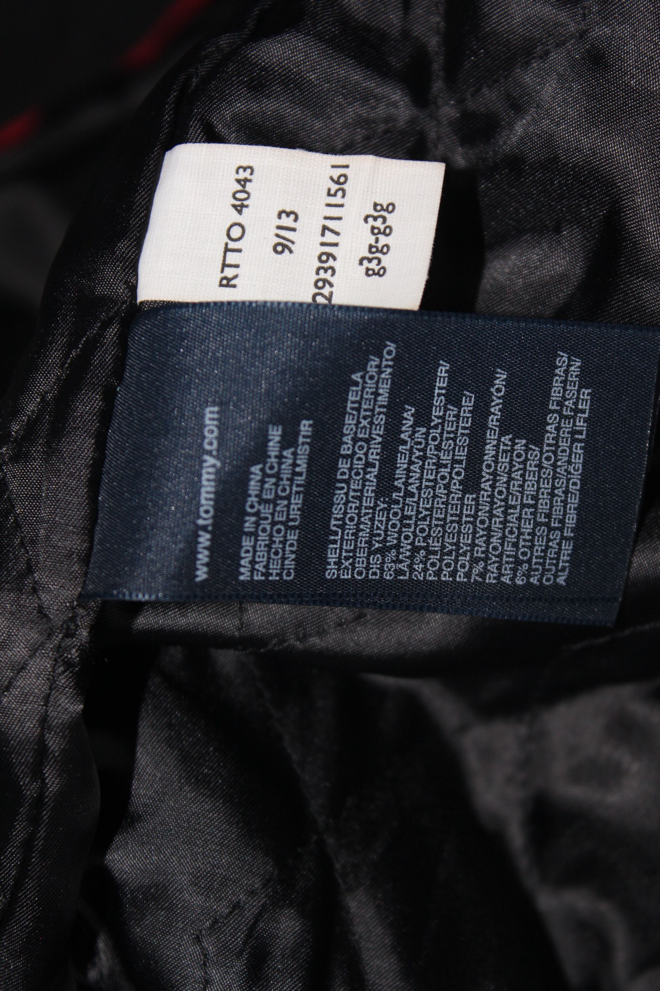 Tommy Hilfiger TOMMY HILFIGER Wool Coat Jacket Size US XL / EU 56 / 4 - 8 Thumbnail