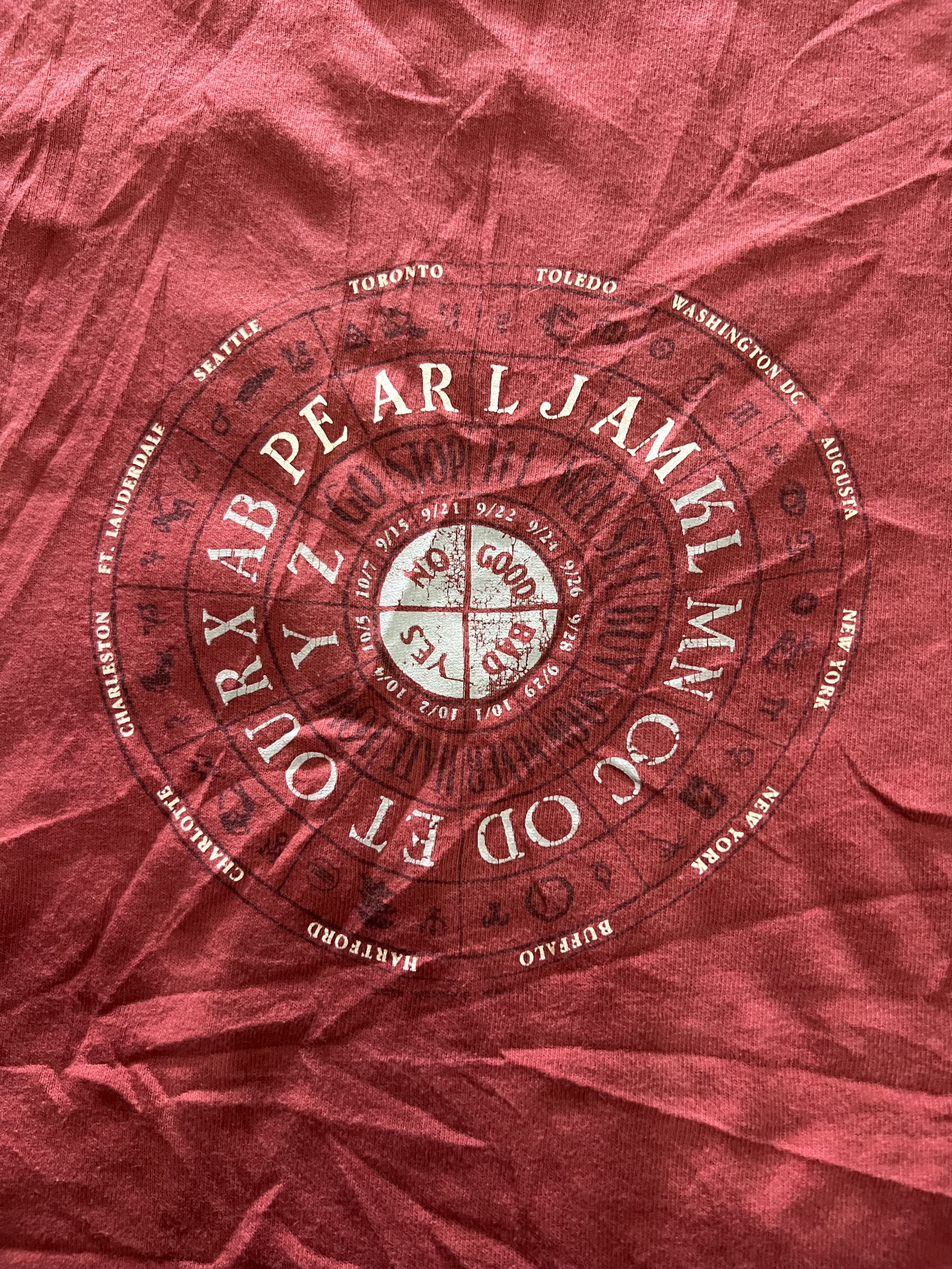 Band Tees Pearl Jam No Code Tour 1996 vintage t'shirt Size US L / EU 52-54 / 3 - 6 Thumbnail
