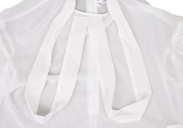 Comme des Garcons Comme Des Garcons Retro white bow shirt top Size XS / US 0-2 / IT 36-38 - 6 Thumbnail