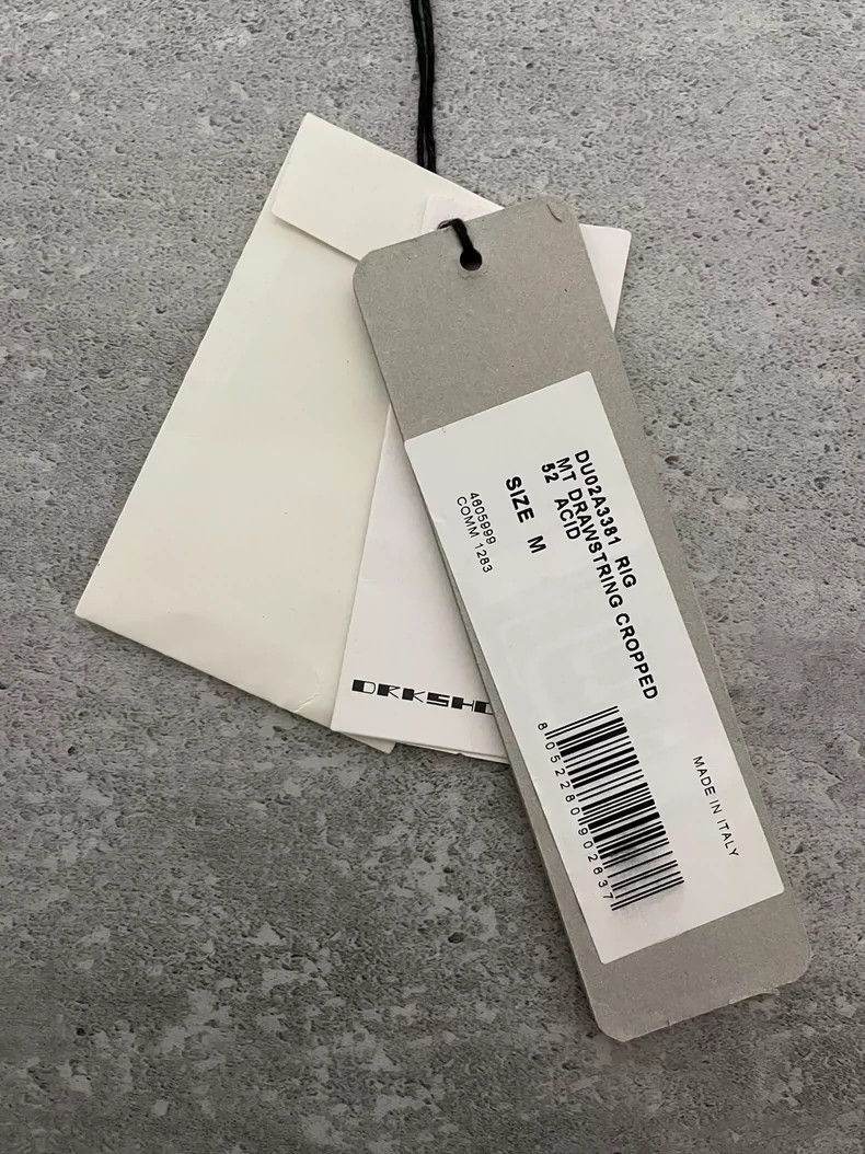 Rick Owens rick owens Wide-leg cropped pants 2502-Nextarrow Size US 28 / EU 44 - 6 Thumbnail