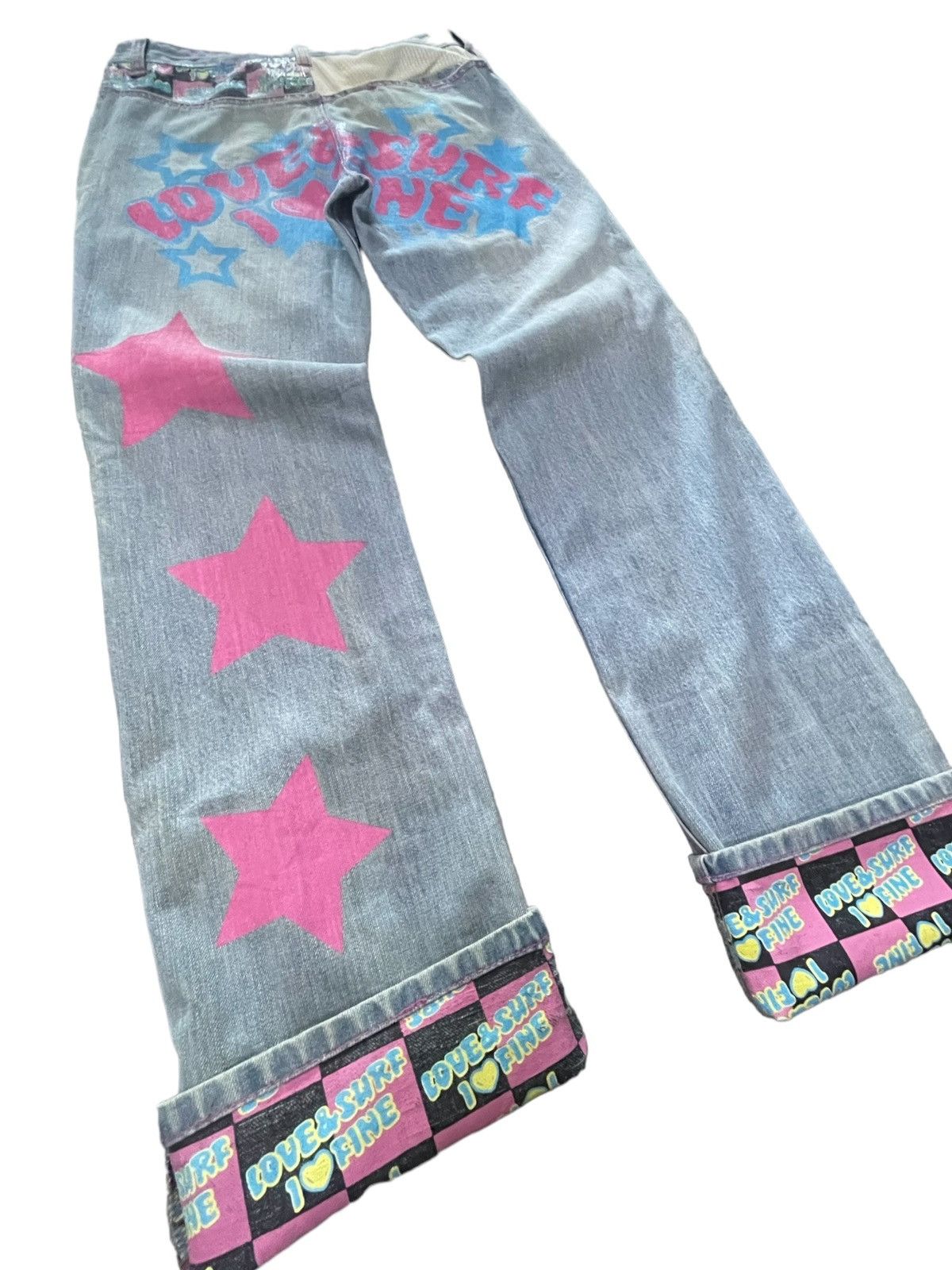 Hysteric Glamour Clone Devgru Japan ❤️ Surf sick printed denim pants Size US 30 / EU 46 - 4 Thumbnail