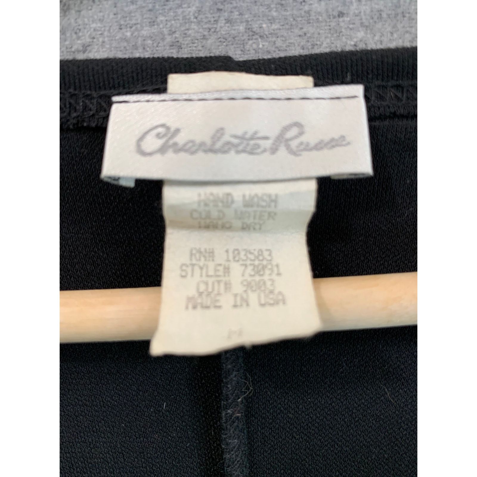 Other Charlotte Russe Dress Women Medium Black Color Size M / US 6-8 / IT 42-44 - 3 Thumbnail