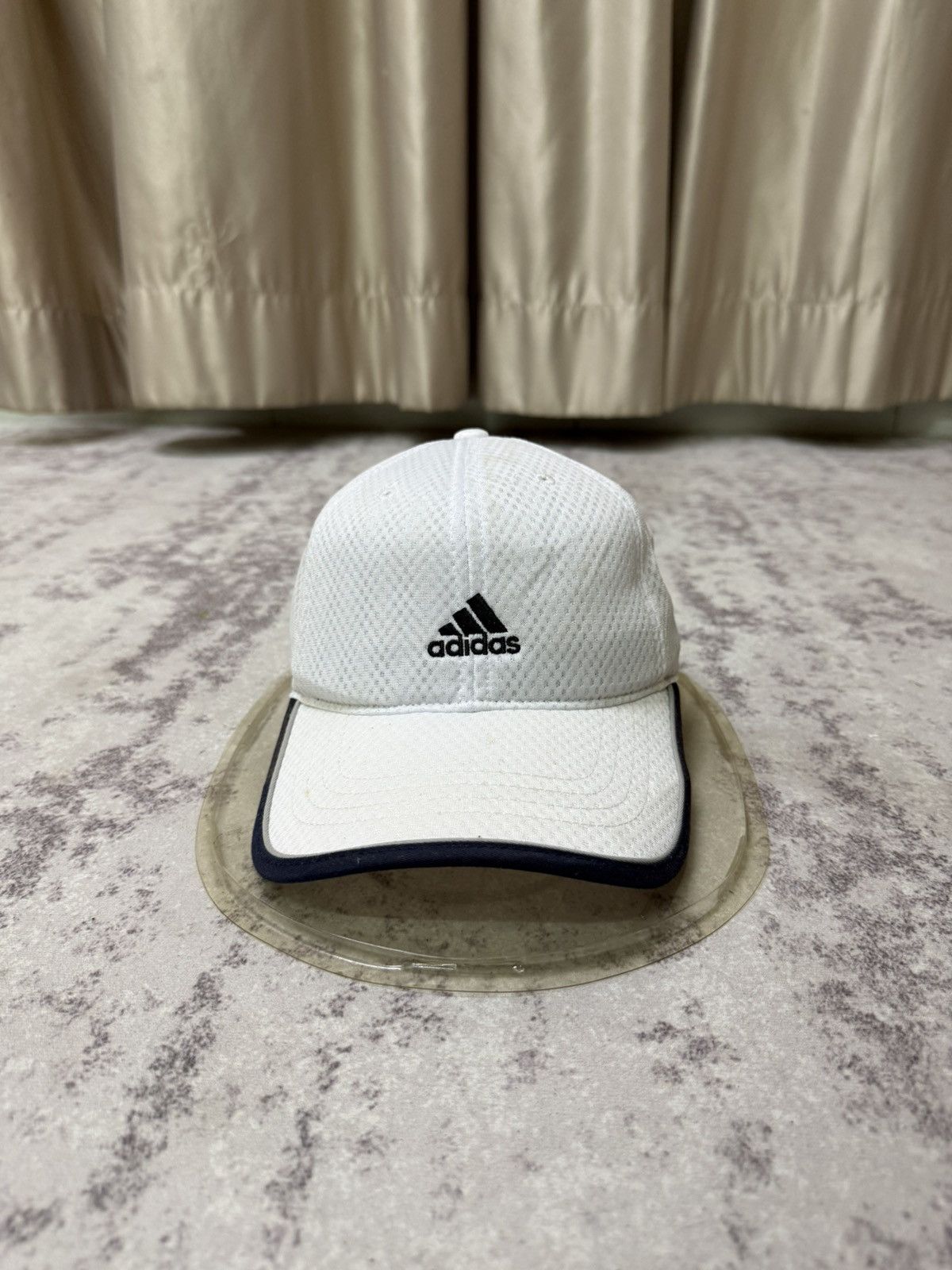 Adidas Adidas Embroidery Logo Adjustable Velcro Cap Size ONE SIZE - 1 Thumbnail