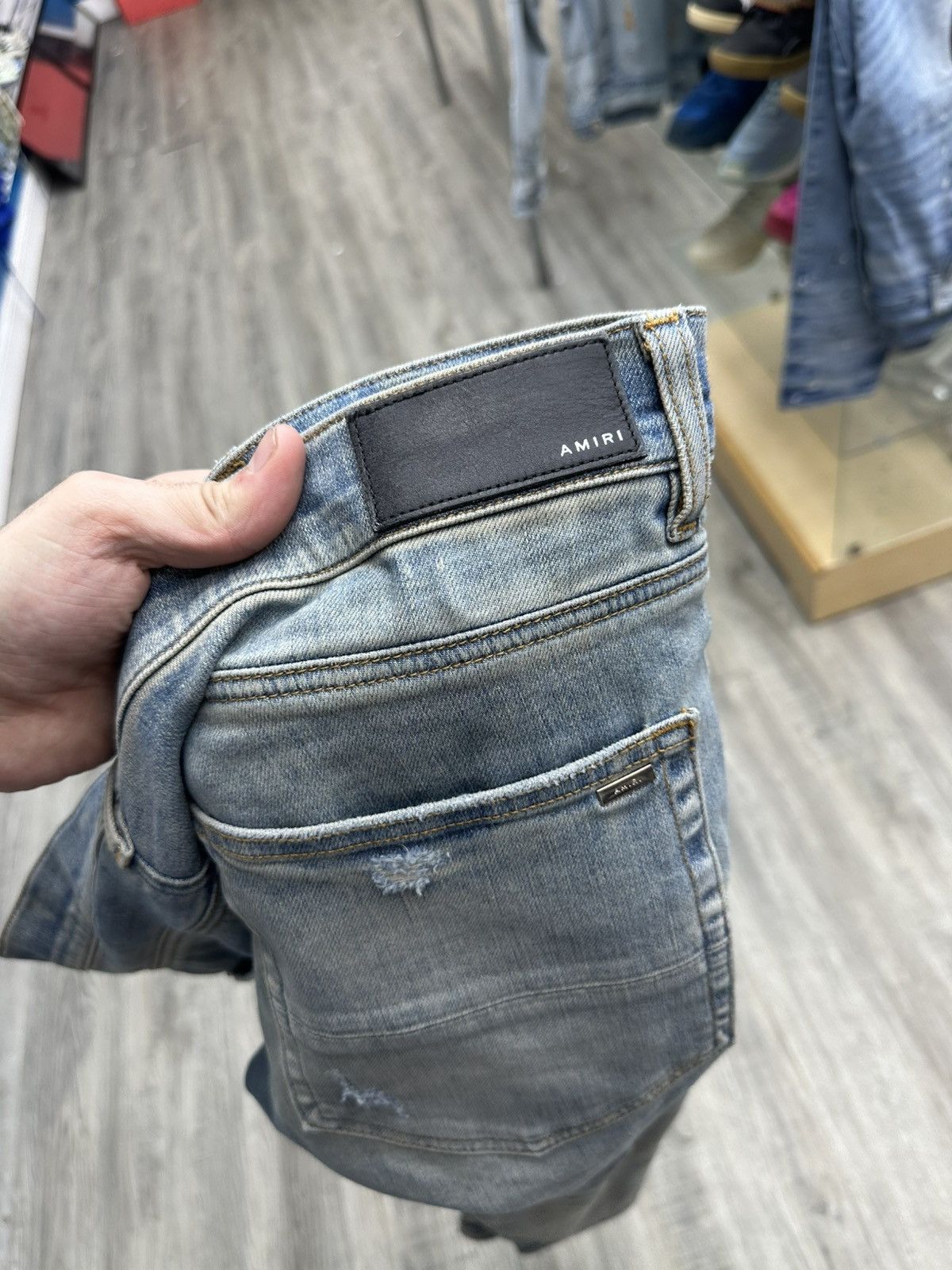 Amiri Amiri MX1 Plaid Distressed Jeans Size US 36 / EU 52 - 4 Thumbnail