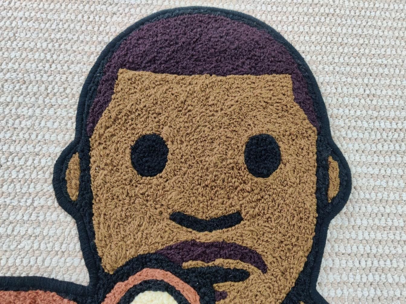 Other Kanye West College Dropout Inspired Wool Thread Carpet Size ONE SIZE - 2 Thumbnail