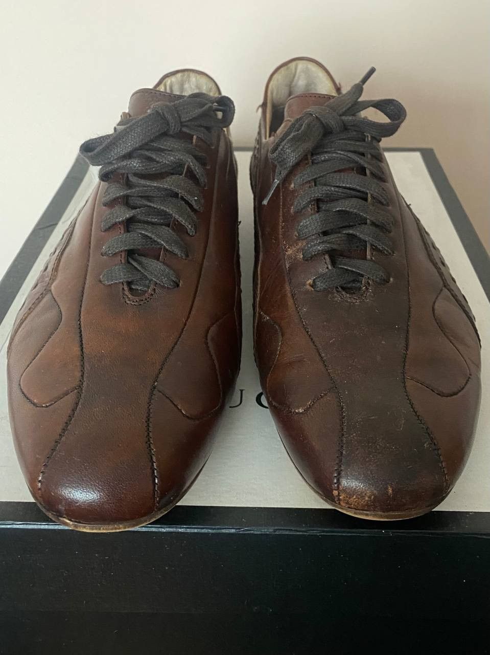 Puma Rare Puma KING RE-LUXE Shoes BROWN UK9 Black label 96 HOURS Size US 7.5 / EU 40-41 - 2 Thumbnail