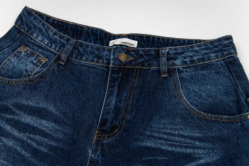 Japanese Brand × Jean Men's deconstructed street loose wide-leg scimitar jeans y2k Size US 32 / EU 48 - 3 Thumbnail