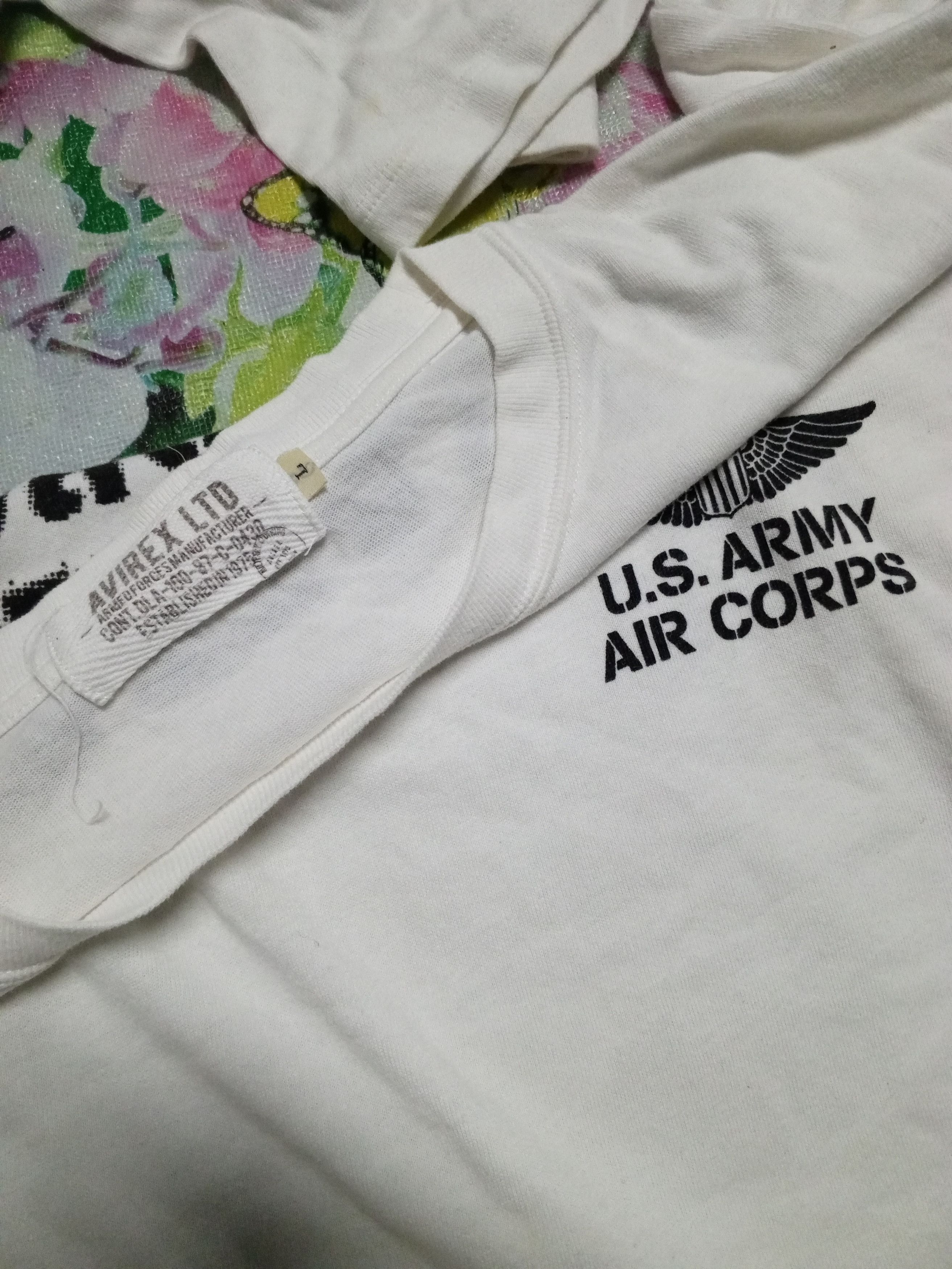 Avirex AVIREX U.S ARMY WHITE TEE LONG SLEEVE Size US L / EU 52-54 / 3 - 6 Thumbnail