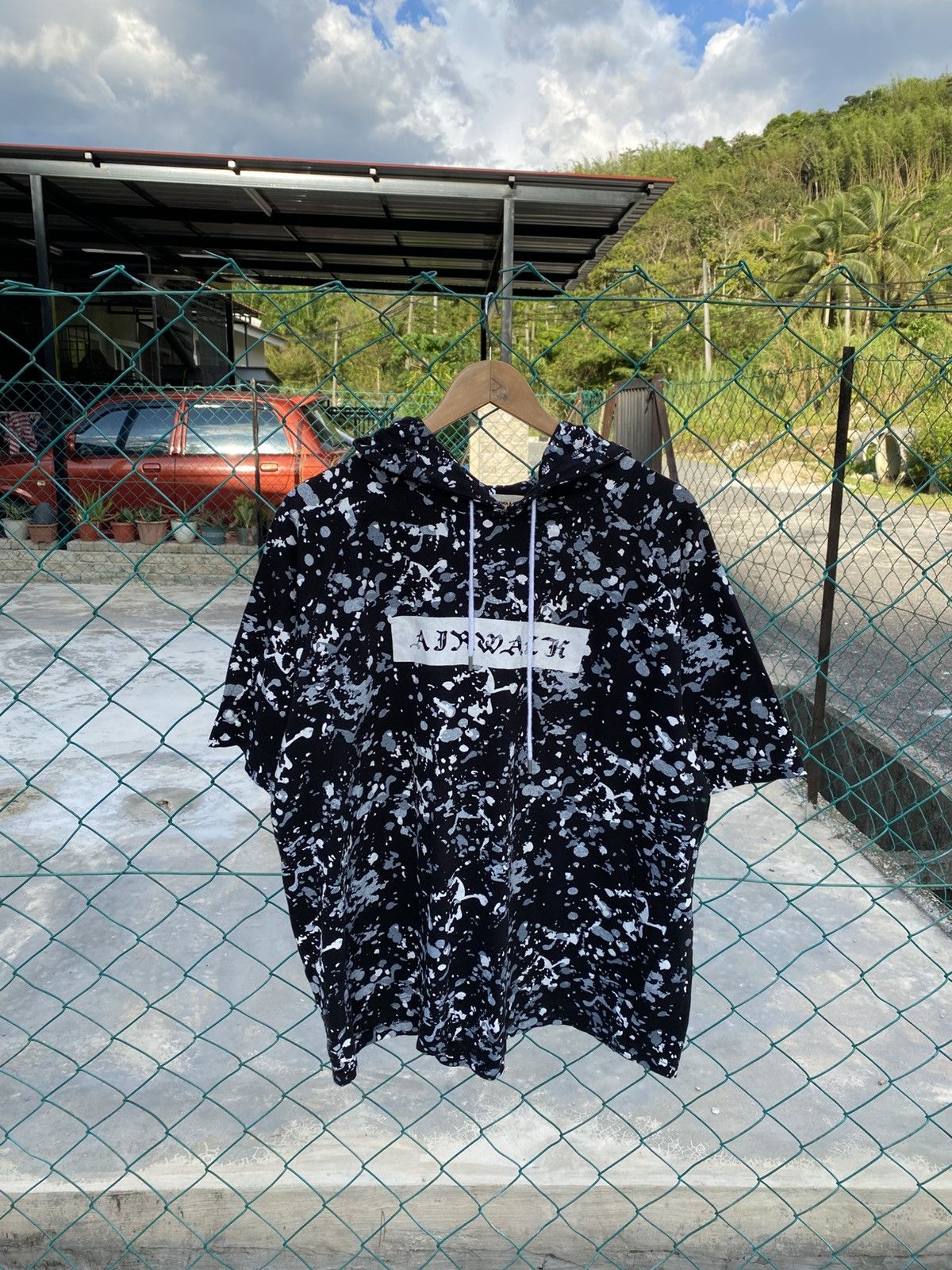 Airwalk Airwalk spellout tshirt baggy hoodie Size US XL / EU 56 / 4 - 1 Thumbnail