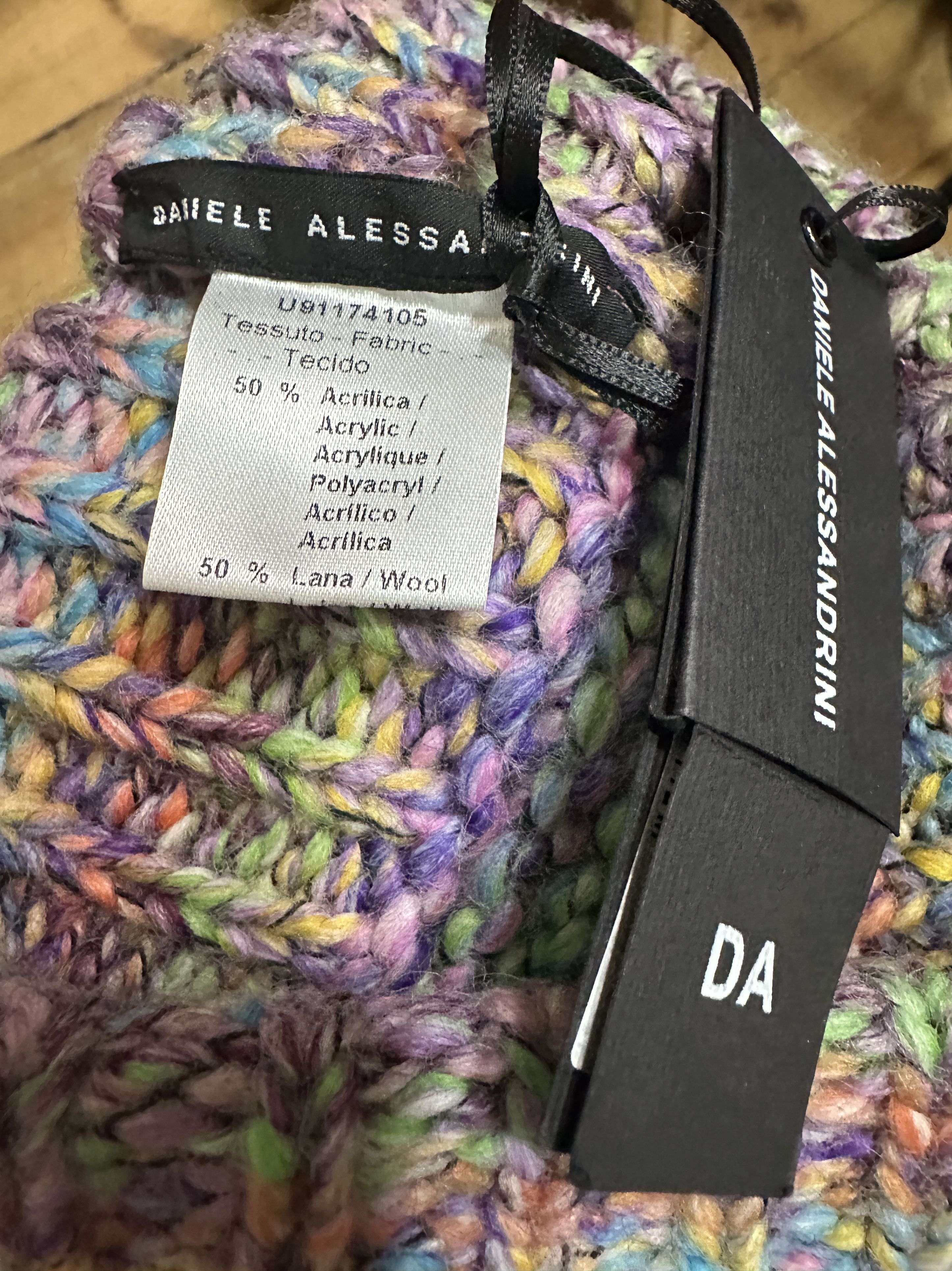 Daniele Alessandrini colors hat beanie Size ONE SIZE - 4 Thumbnail