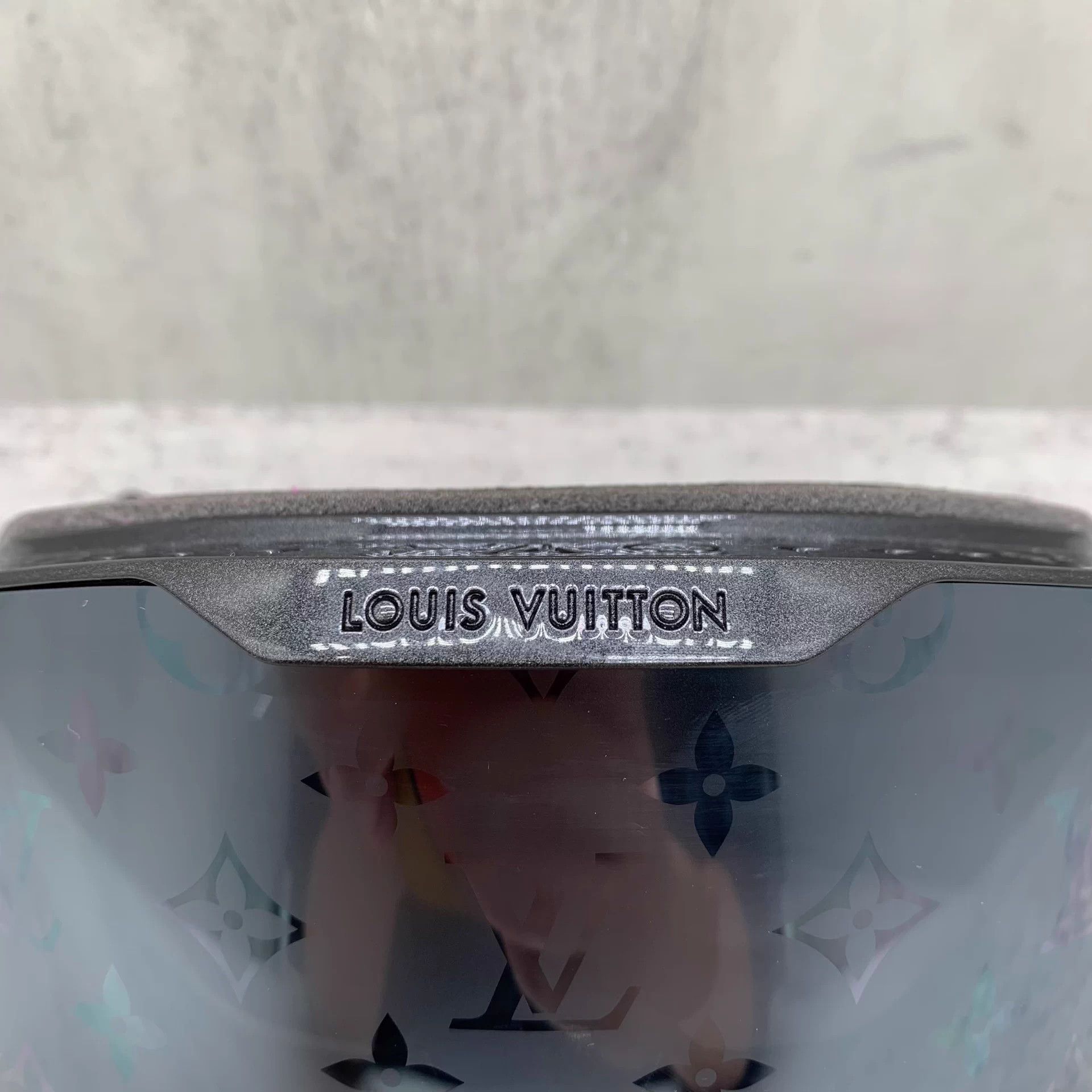 Louis Vuitton LV Black Monogram All-Over-Print Ski Goggles New Size ONE SIZE - 6 Thumbnail