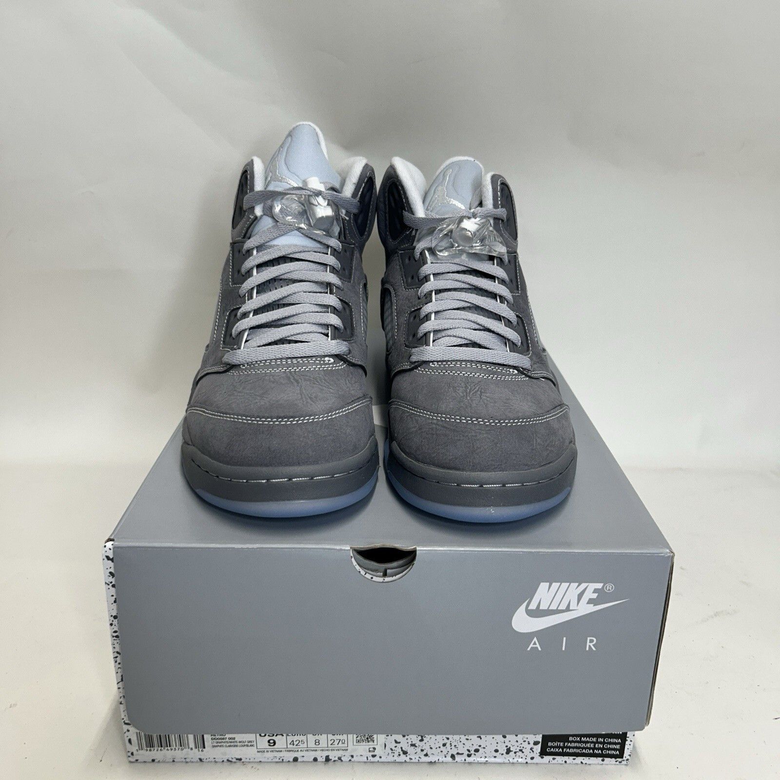 Jordan Brand Nike Air Jordan 5 Retro OG “Wolf Grey” (2026) DD0587-002 Size US 9 / EU 42 - 2 Thumbnail