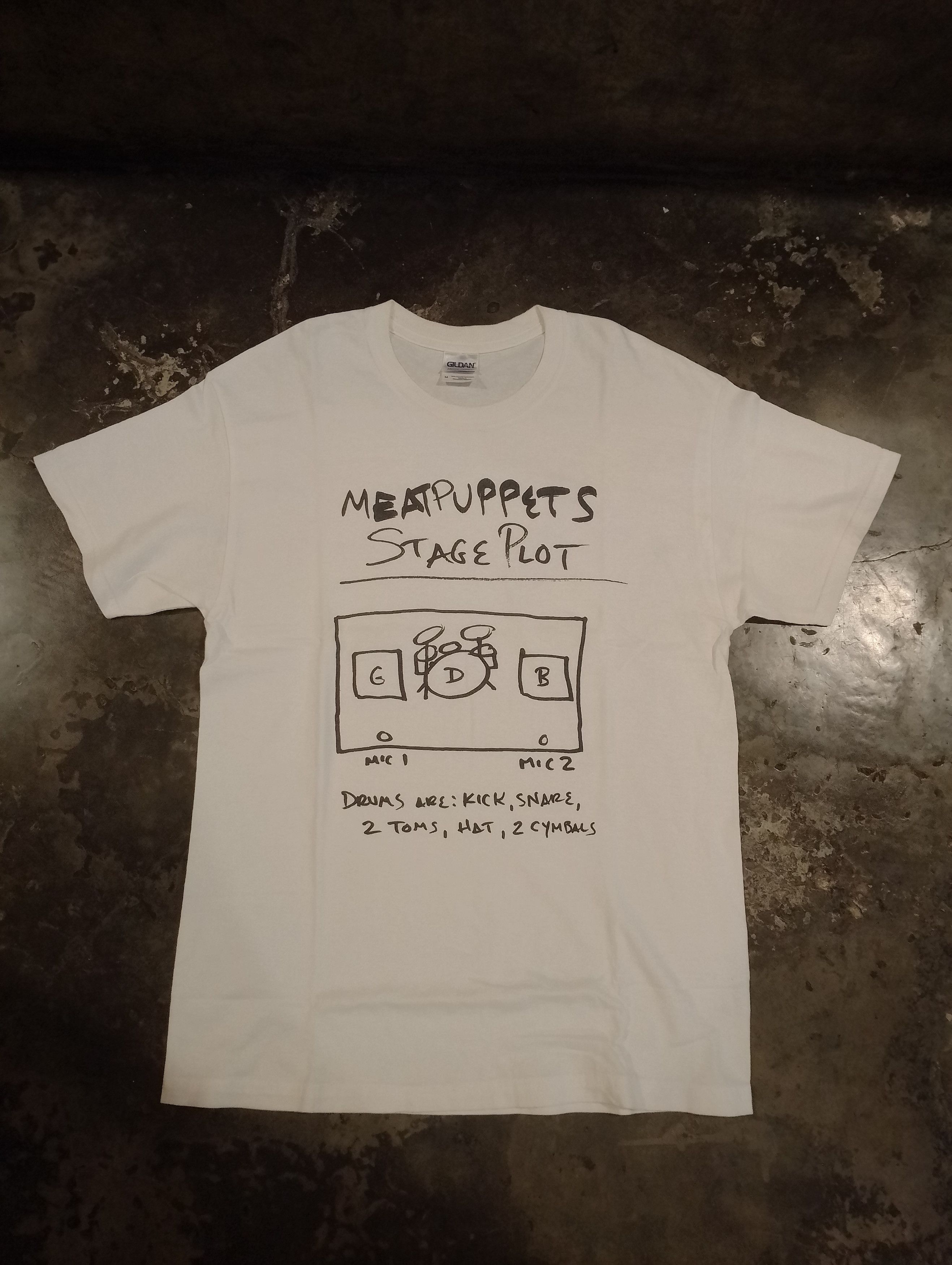 Band Tees 00s Meat Puppets Stage bandtee Size US M / EU 48-50 / 2 - 3 Thumbnail