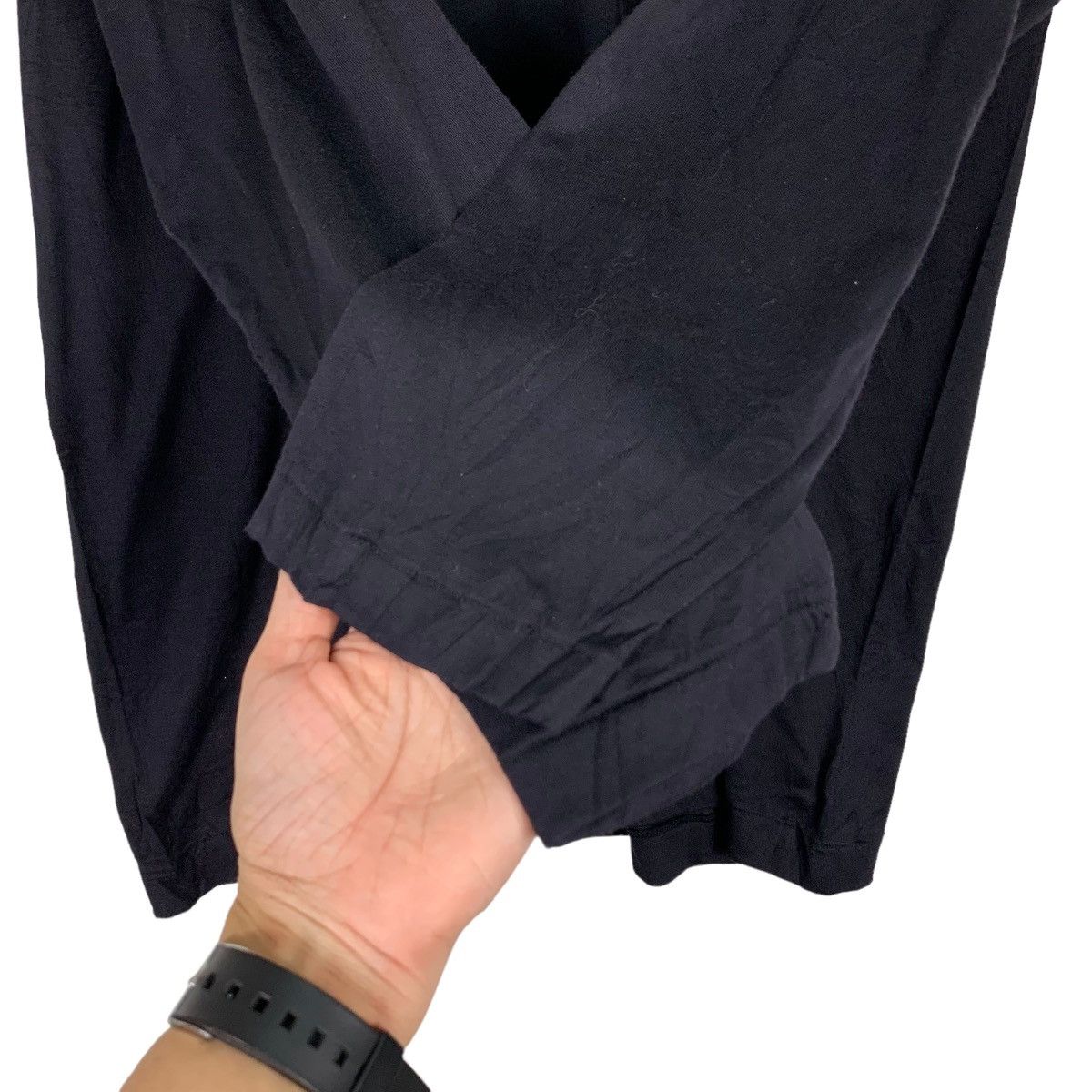 Trussardi Trussardi Underwear Plain Long Sleeve Tees #0207-C10 Size US L / EU 52-54 / 3 - 10 Thumbnail