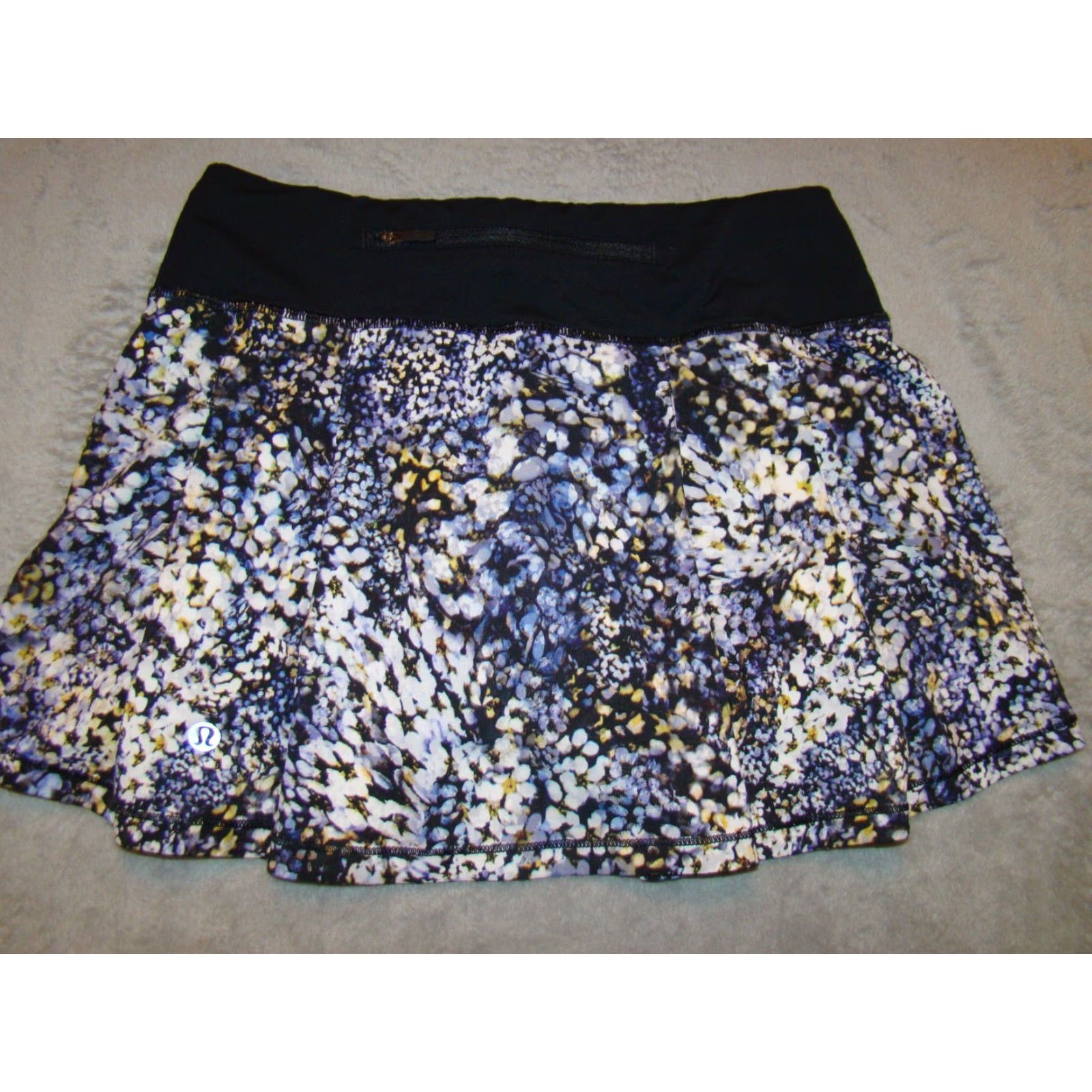 Lululemon Lululemon Womens Pace Rival Floral Tennis Pickleball Skort Skirt 2 Regular Short Lined Skirt Athleisure Womens Size 26" / US 2 / IT 38 - 5 Thumbnail
