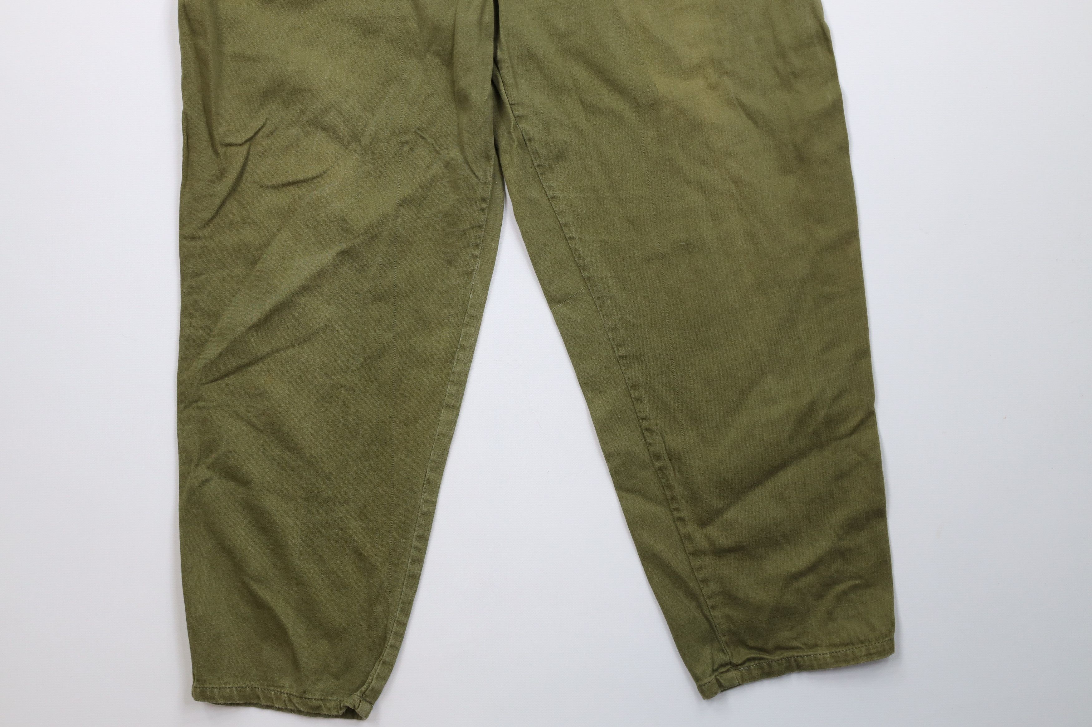 Vintage Vintage 80s 90s Streetwear Military Style High Waist Pants Size 36" / US 14 / IT 50 - 4 Thumbnail