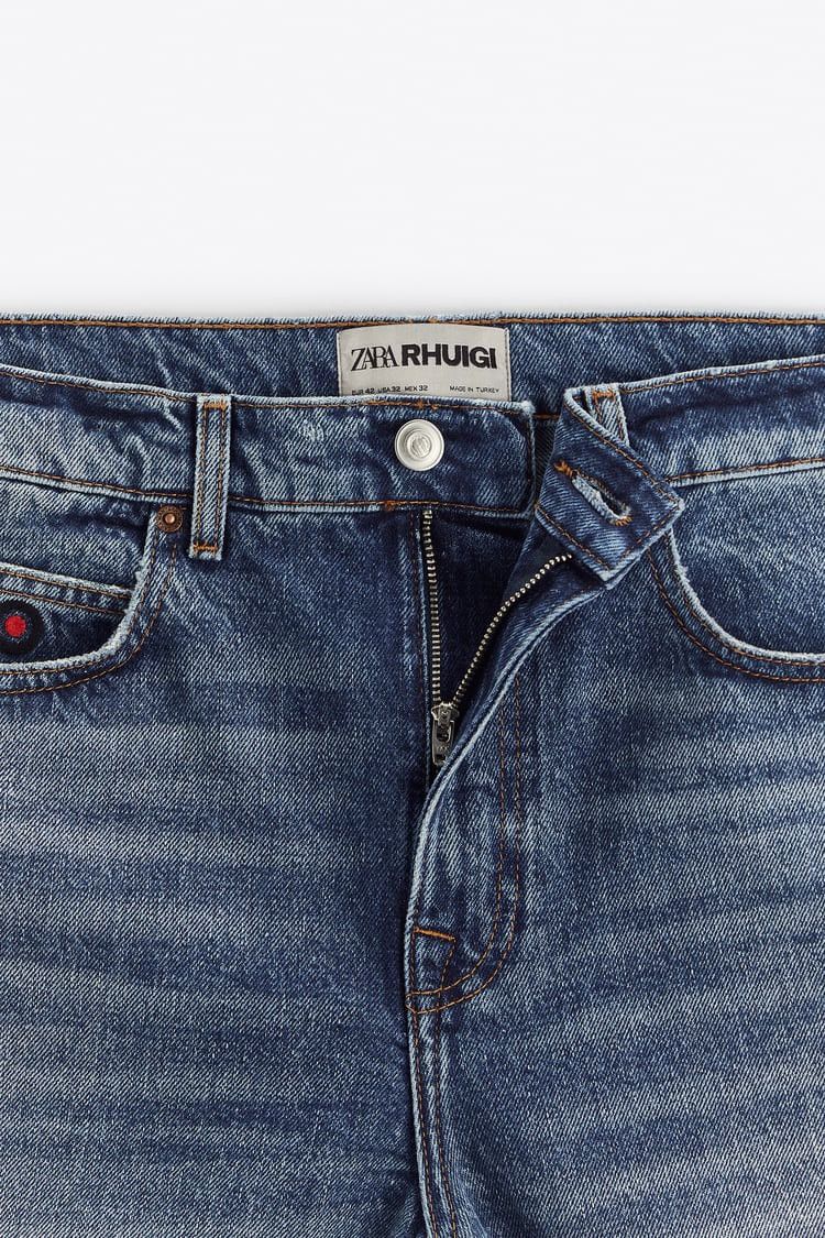 Rhude × Zara RHUDE x Zara NEW Denim Shorts logo size 32 Size US 32 / EU 48 - 12 Thumbnail
