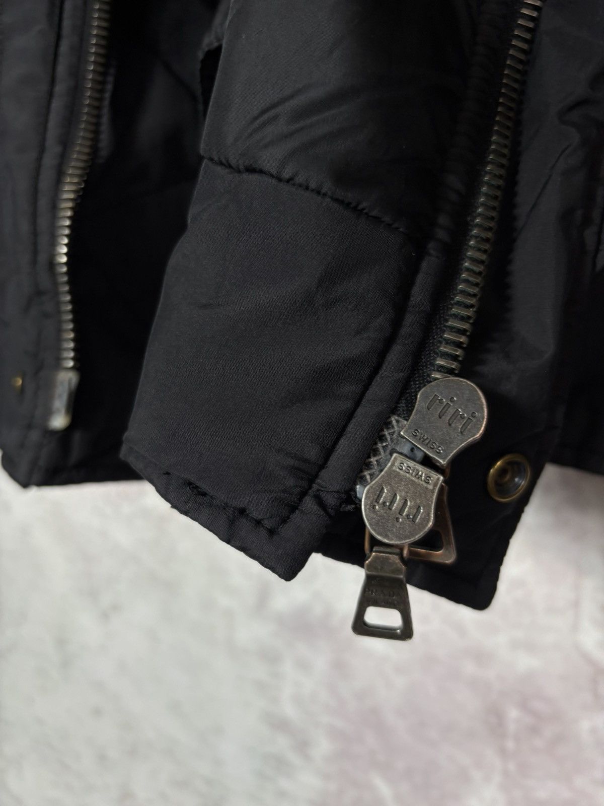 Prada Prada Sport Archive Gore Tex Nylon Bomber Jacket Linea Rossa Size US M / EU 48-50 / 2 - 14 Thumbnail