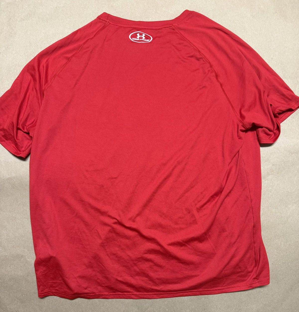Under Armour Under Armour Heat Gear Loose Shirt Red size XL Rare! Size US XL / EU 56 / 4 - 2 Thumbnail