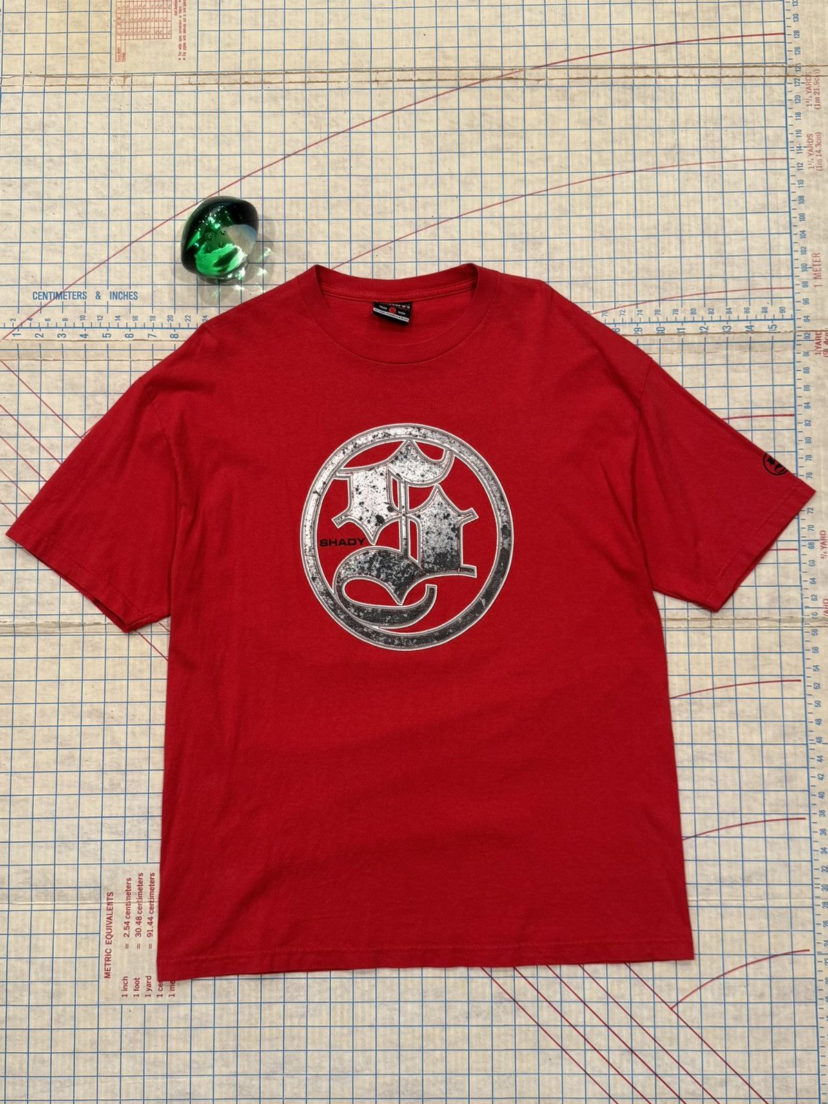 Shady Ltd Vintage Y2K Shady Ltd Red Graphic Tee Mens Size Large Size US L / EU 52-54 / 3 - 1 Thumbnail