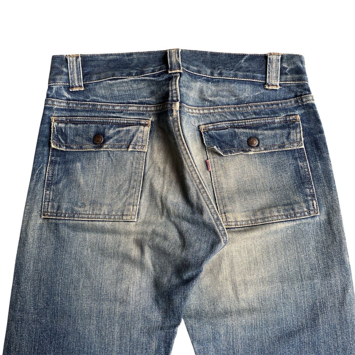 Kapital Yellow Division Ebisu Tokyo Fatigue Bush Pants OG Army Denim Size US 30 / EU 46 - 5 Thumbnail