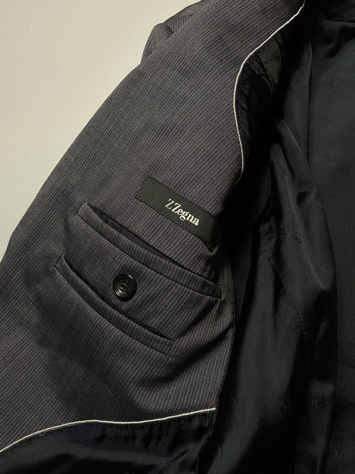 Z Zegna Zegna lana blazer M size Size 38L - 5 Thumbnail