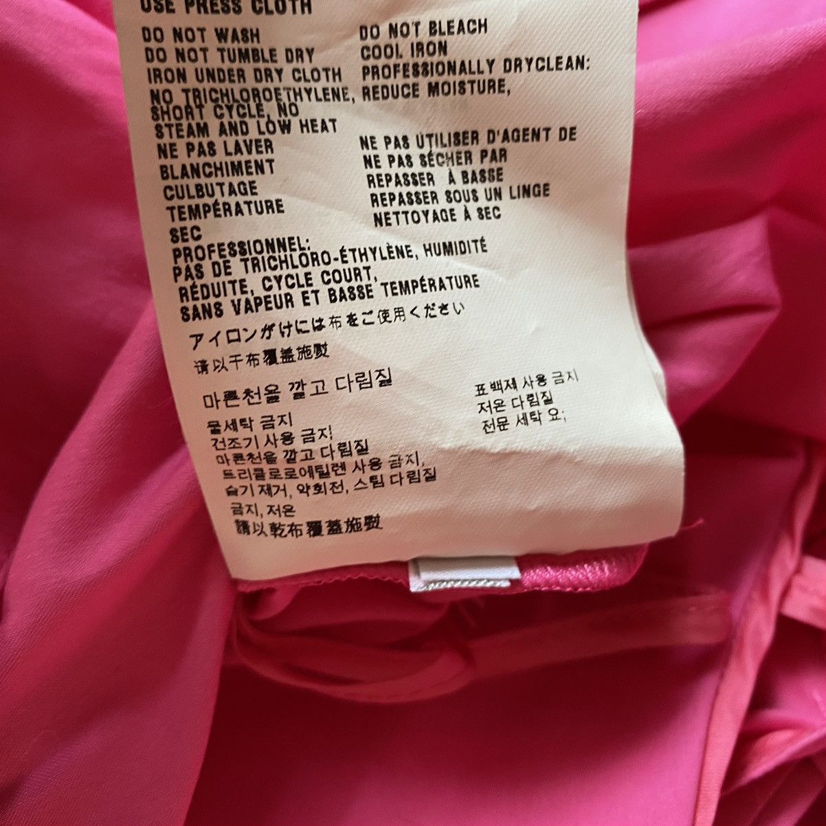 Prada Prada SS12 Pink Stretch Dress Size 38 Size XS / US 0-2 / IT 36-38 - 9 Thumbnail
