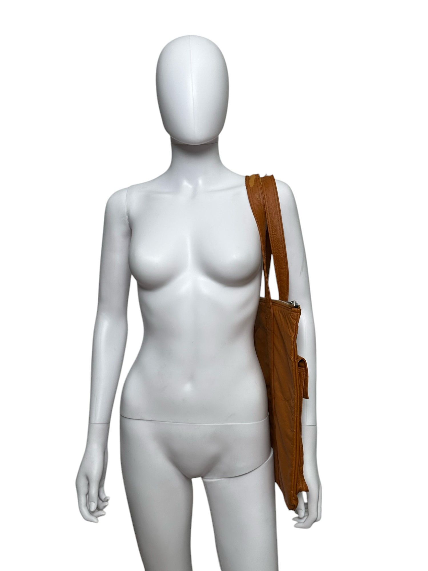 Porter Yoshida Porter 1990s Multipocket Brown Leather Handbag Size ONE SIZE - 2 Thumbnail