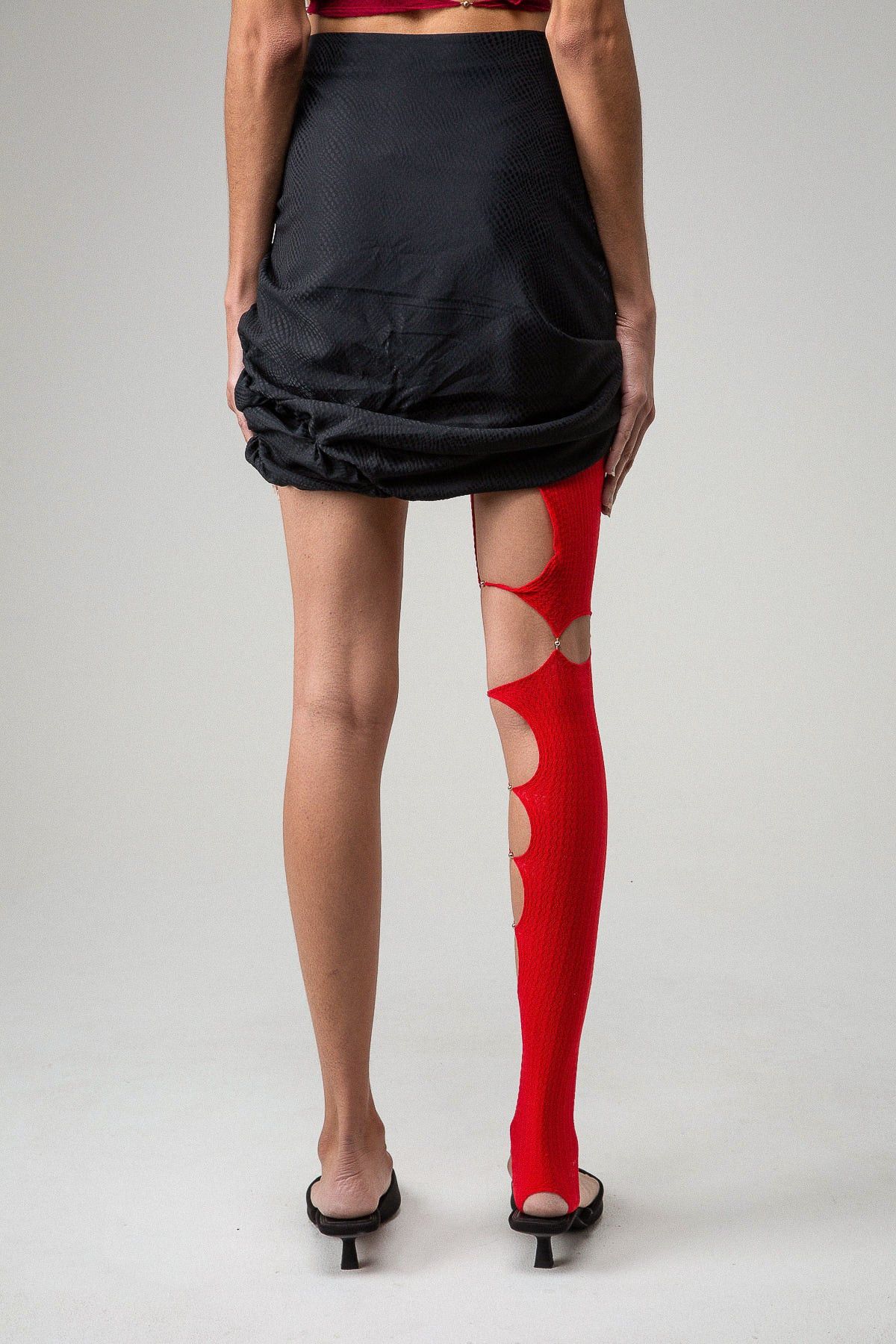 RUIbuilt $380 RUI Size 1 Single Cutout Leg Stocking Size ONE SIZE - 3 Thumbnail