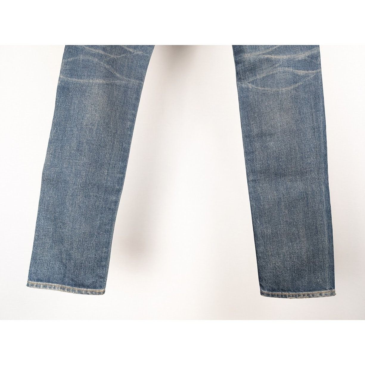 Saint Laurent Paris o1rshd1 Skinny 5 Pockets Low Pants in Winter Sky Blue Size US 29 - 13 Thumbnail