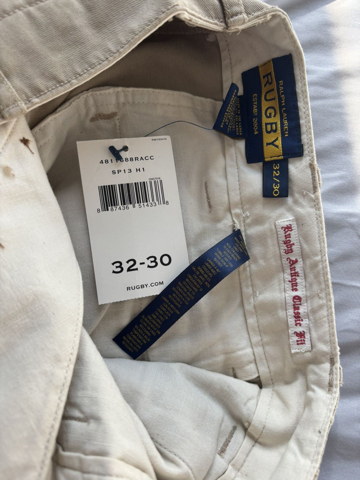 Ralph Lauren × Rugby Ralph Lauren × Vintage Ralph Lauren Rugby Chino Size US 32 / EU 48 - 2 Thumbnail