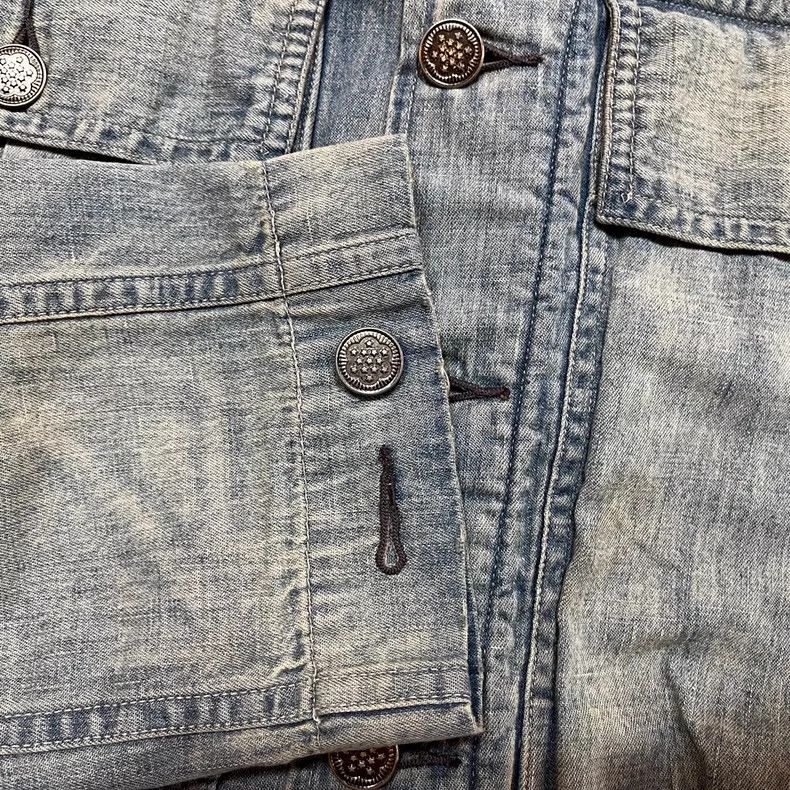 RRL Ralph Lauren RRL Ralph Lauren Limited edition hand-painted denim shirt Size US S / EU 44-46 / 1 - 8 Thumbnail