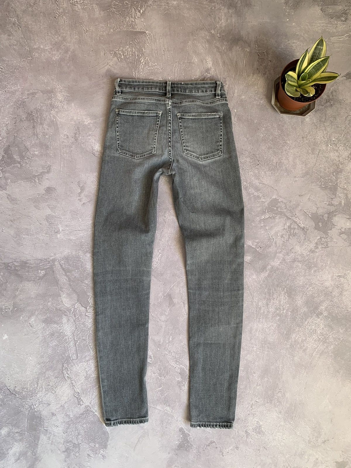 Acne Studios Acne Studios Skin 5 LT USD Grey Jeans Size 25" / US 0 / IT 36 - 2 Thumbnail