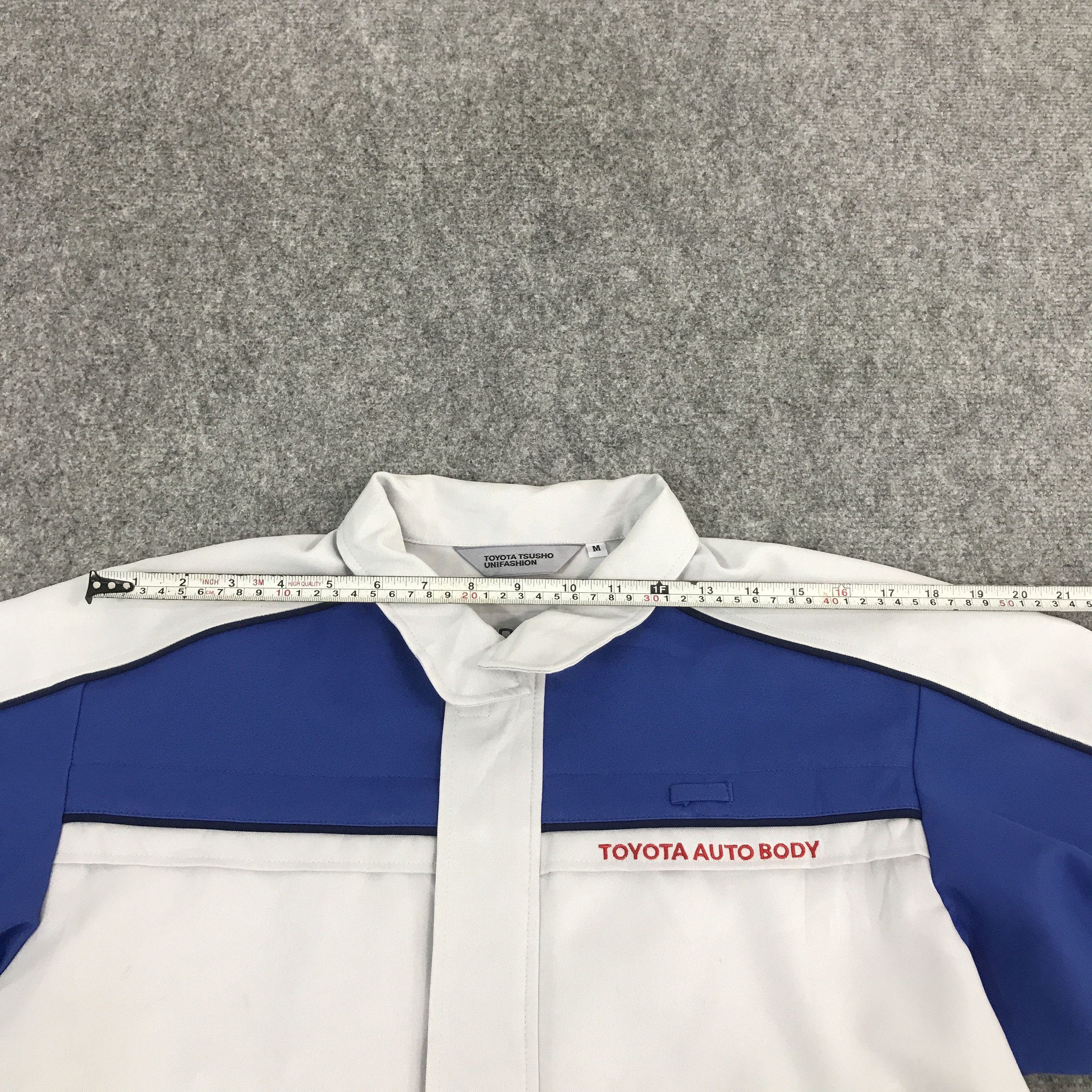 Japanese Brand × Vintage 90s Toyota Auto Body Japan uniform working jacket Size US L / EU 52-54 / 3 - 8 Thumbnail