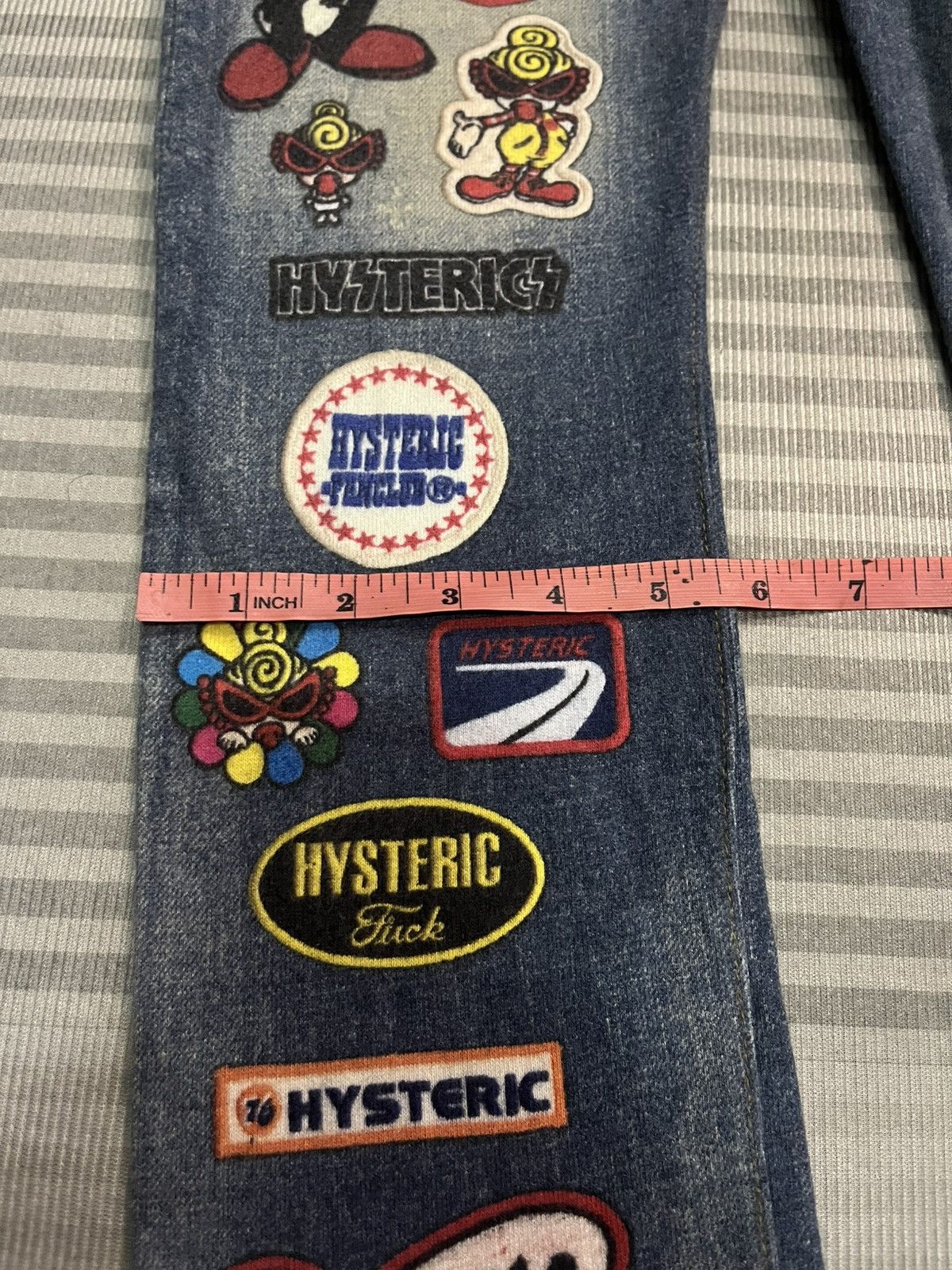 Hysteric Glamour Hysteric Glamour Mini String Patches Graphic Legging 25~27 Size US 27 - 18 Thumbnail