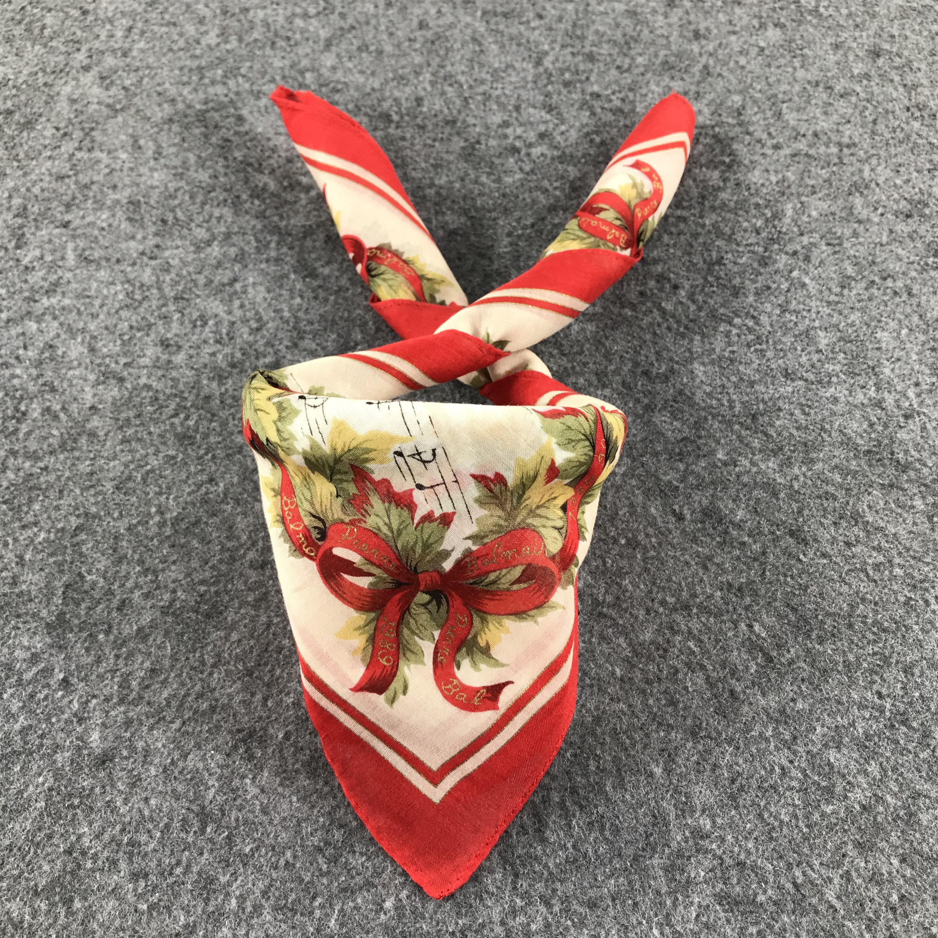 Pierre Balmain Pierre Balmain Handkerchief Neckerchief Bandana H498 Size ONE SIZE - 2 Thumbnail