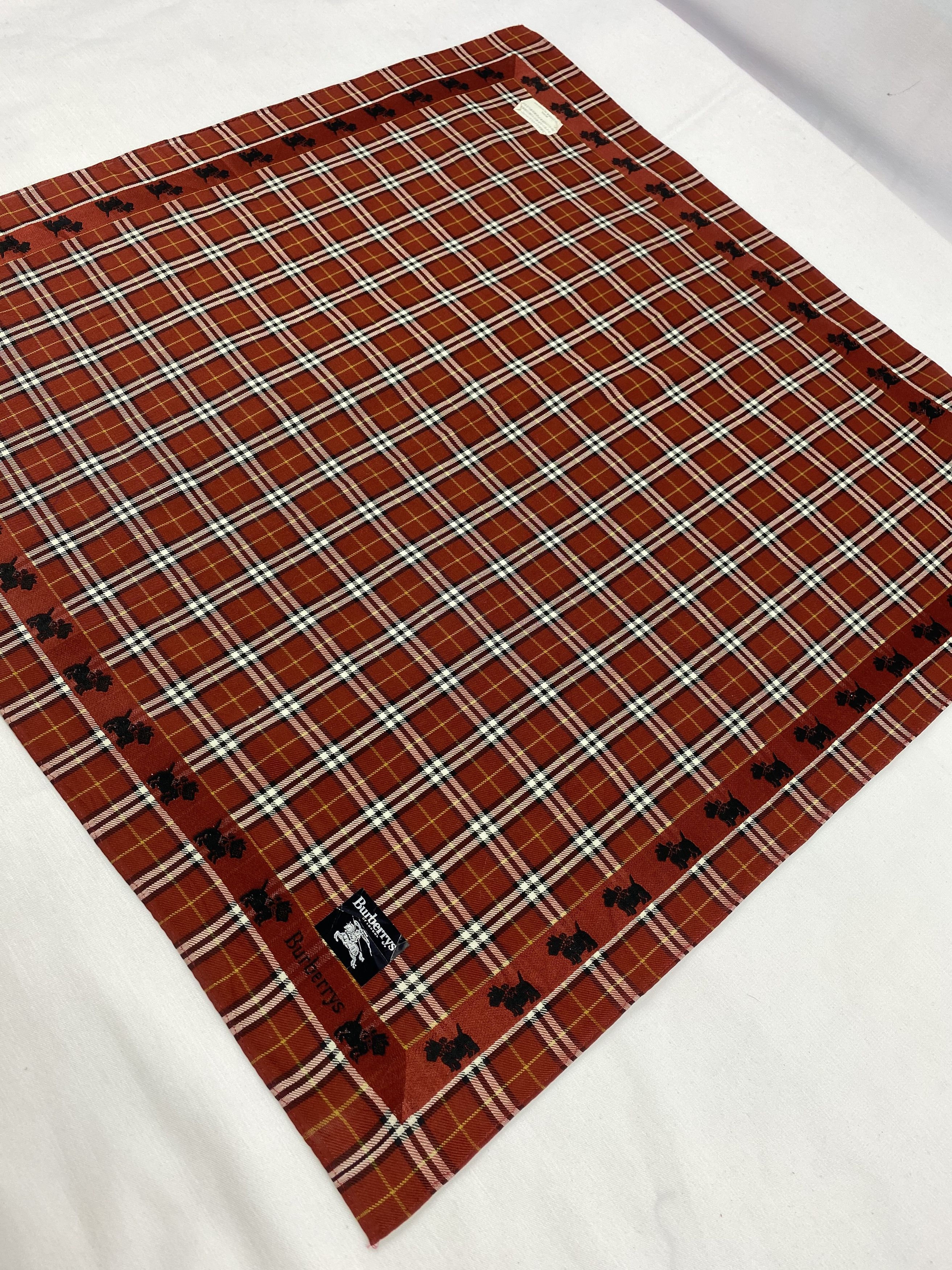 Burberry Burberry Handkerchief / Bandana / Neckerchief Size ONE SIZE - 4 Thumbnail