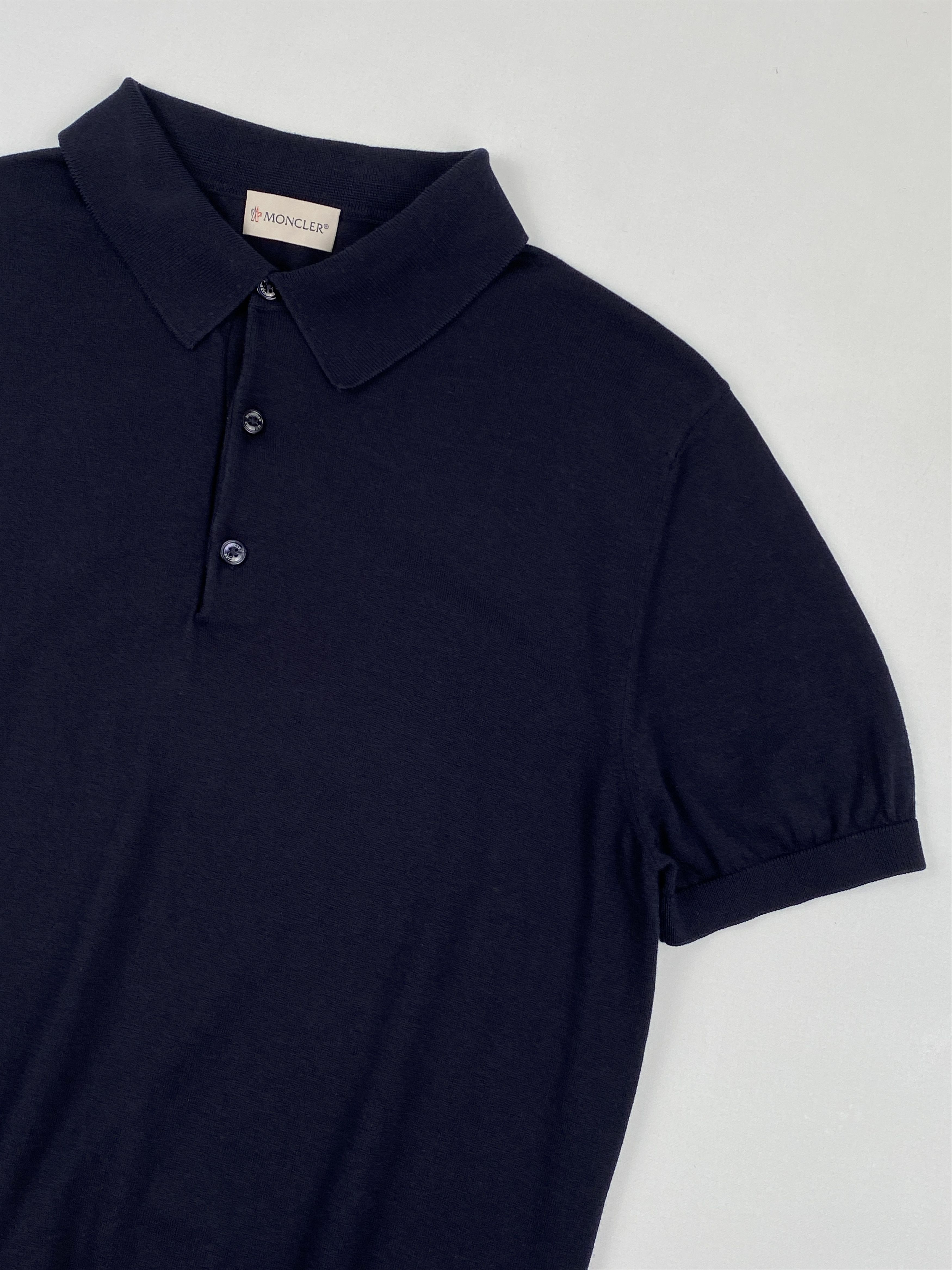 Moncler S/S 2021 Maglia Tricot Polo Shirt Size L / US 10 / IT 46 - 6 Thumbnail