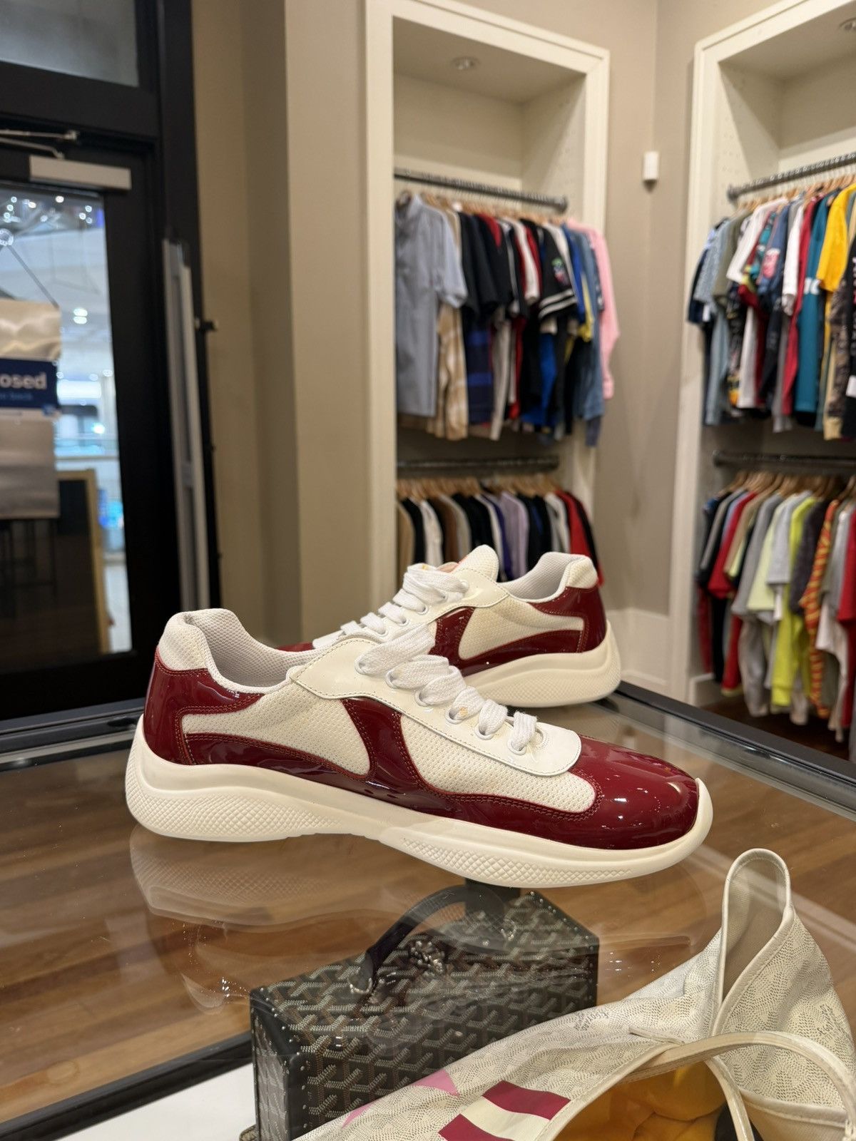 Prada Prada America’s Cup - Wine Red Size US 8.5 / EU 41-42 - 2 Thumbnail