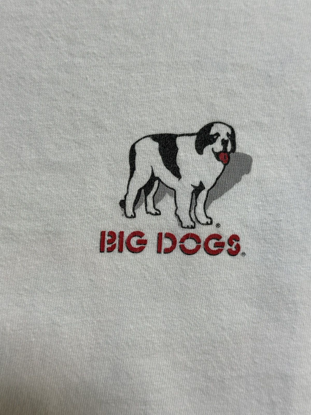 Big Dogs × Vintage Vintage Big Dogs South Bark Faded Tee Size US M / EU 48-50 / 2 - 7 Thumbnail