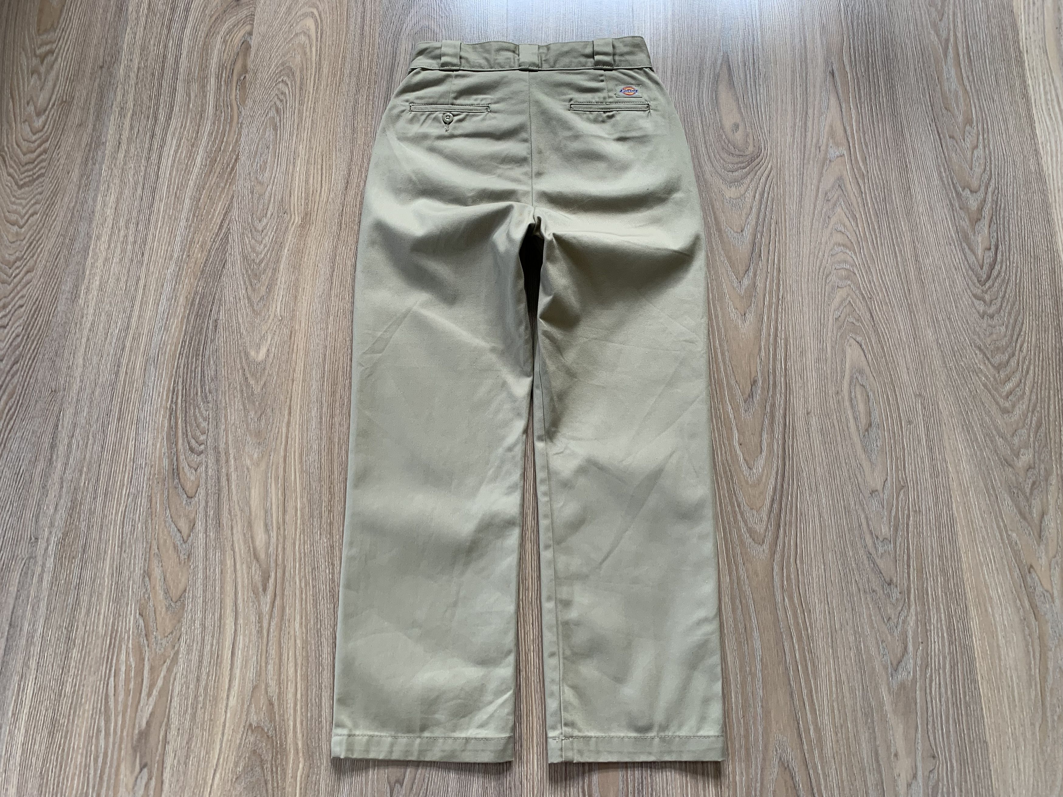 Dickies × Vintage Dickies Beige Unisex Classic Pants Trousers Size US 27 - 2 Thumbnail