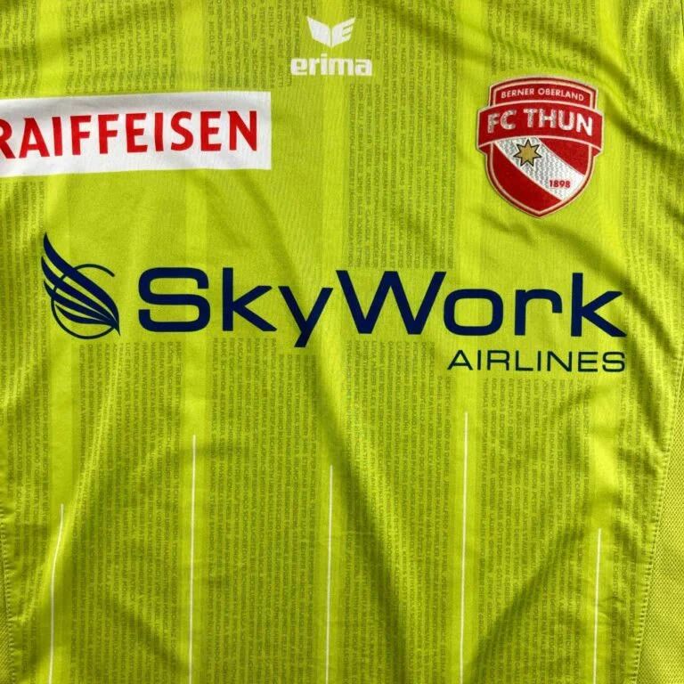 Erima FC Thun 2012-13 Erima away Bigler football jersey size S Size US S / EU 44-46 / 1 - 4 Thumbnail