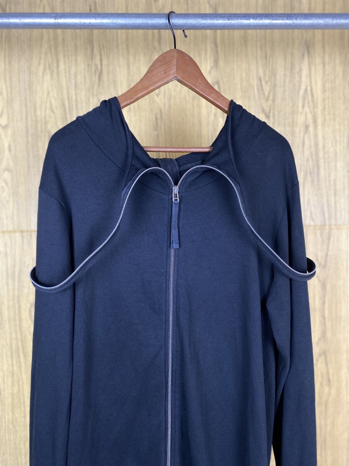 Concepts d'Odeur Odeur Black Zip Hoodie Cotton AW/11 Size US L / EU 52-54 / 3 - 5 Thumbnail