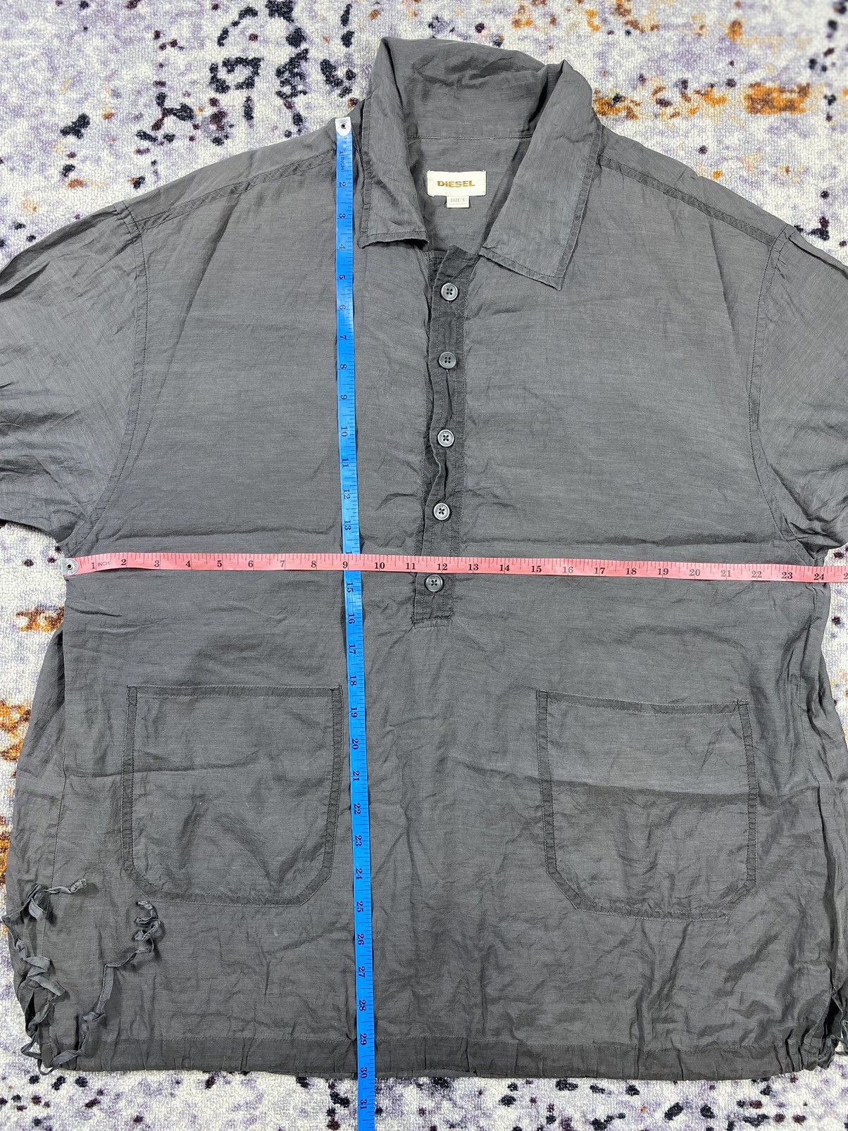 Diesel Diesel blouses linen Oversize yohji style Size S / US 4 / IT 40 - 9 Thumbnail