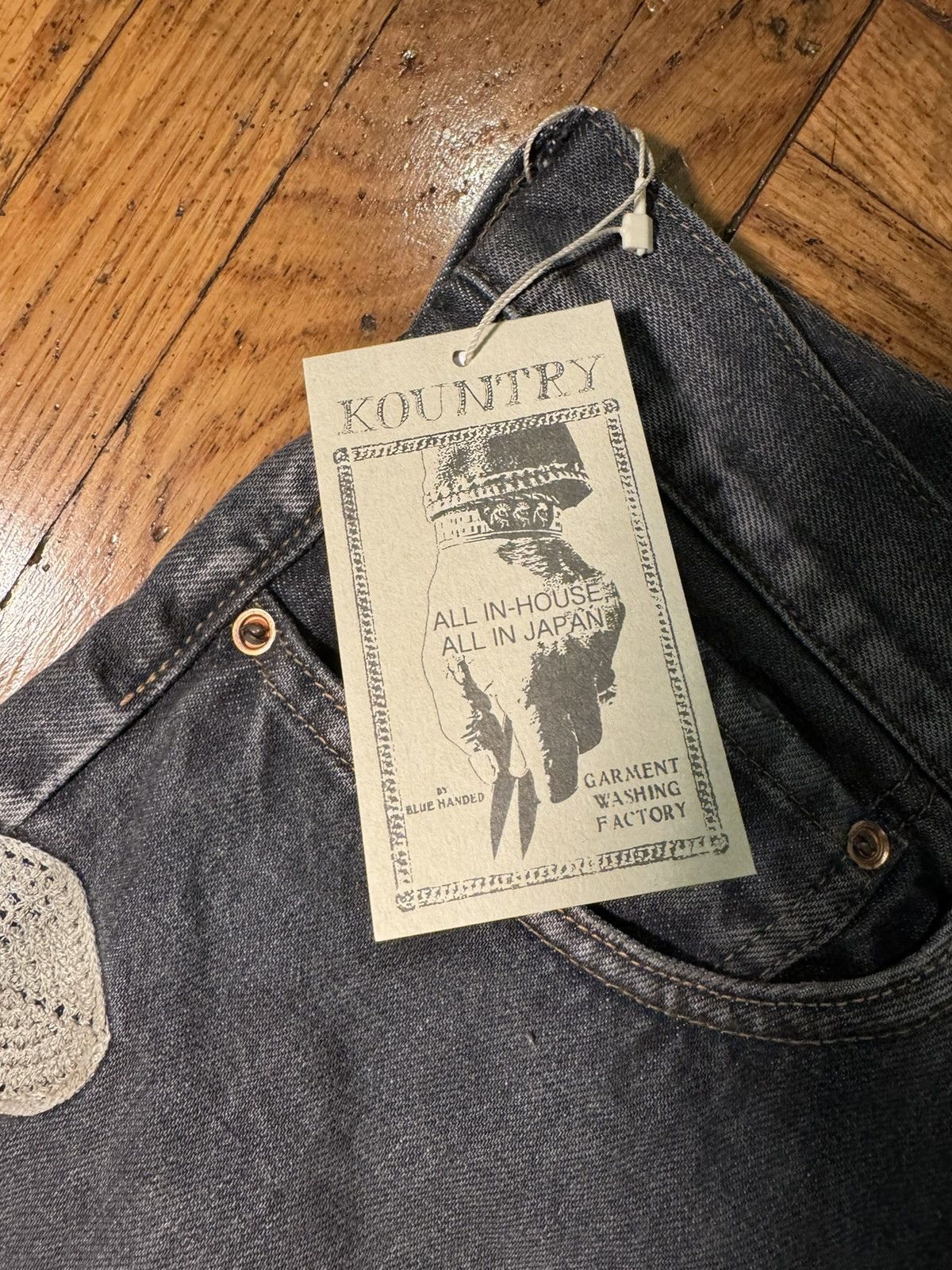 Kapital Kapital Bone Shorts Black Size US 34 / EU 50 - 2 Thumbnail