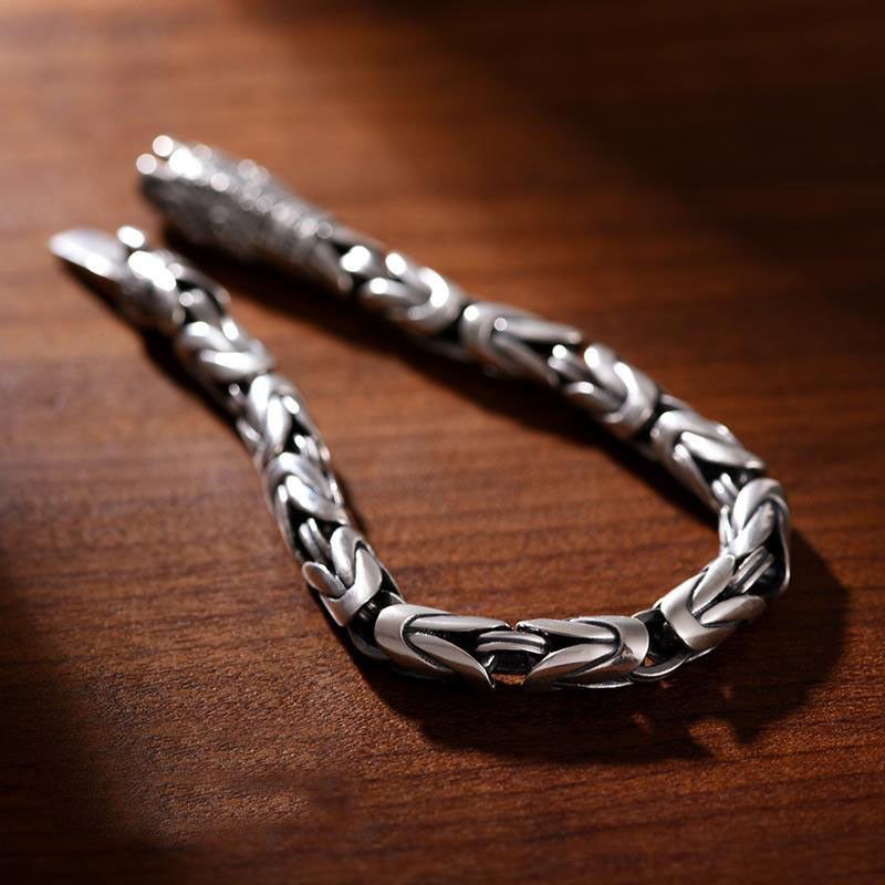 Jewelry × Vintage Handmade Retro Woven Safety Bracelet Size ONE SIZE - 4 Thumbnail